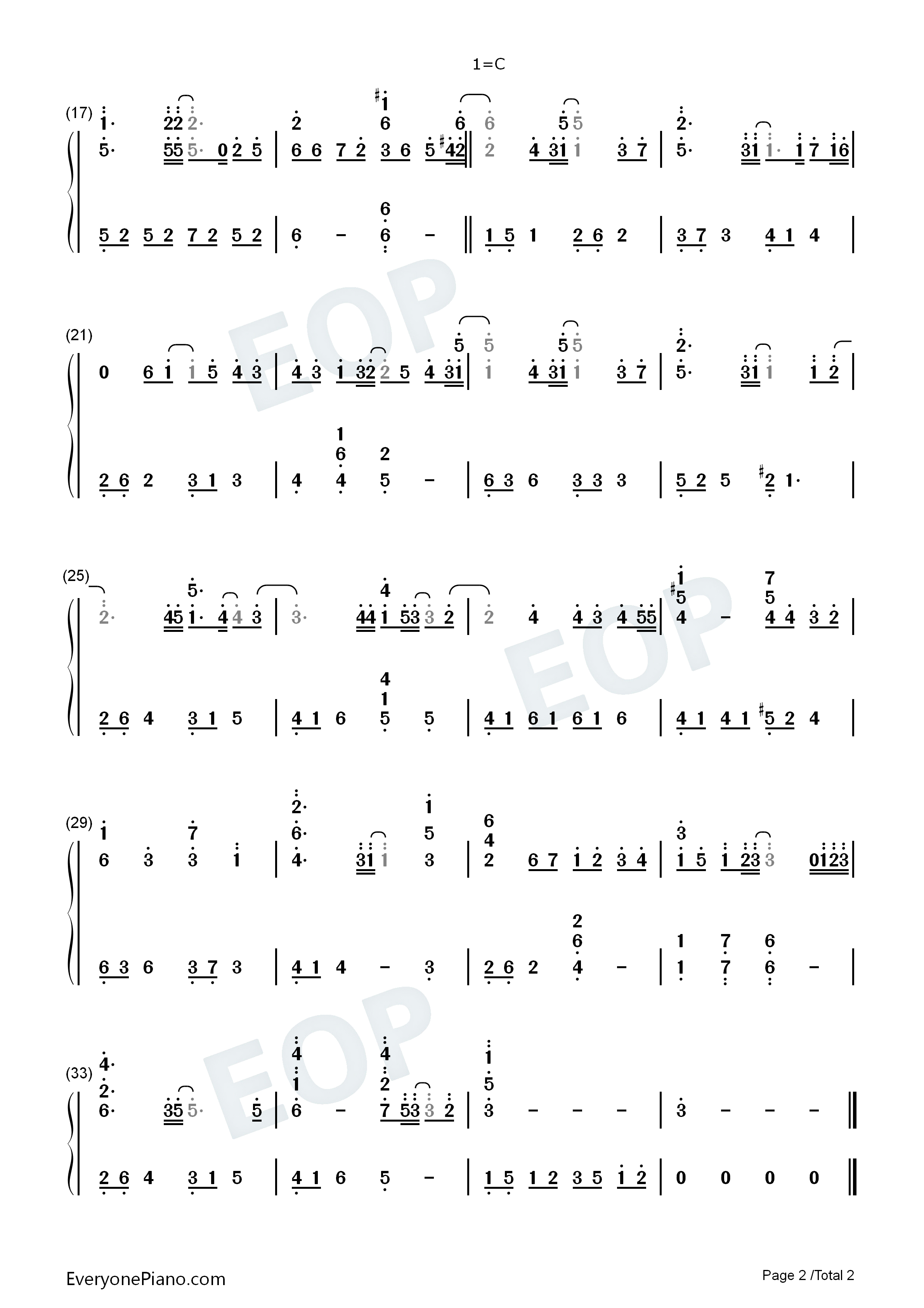 Hikari_no_aria钢琴简谱_God_Eater演唱