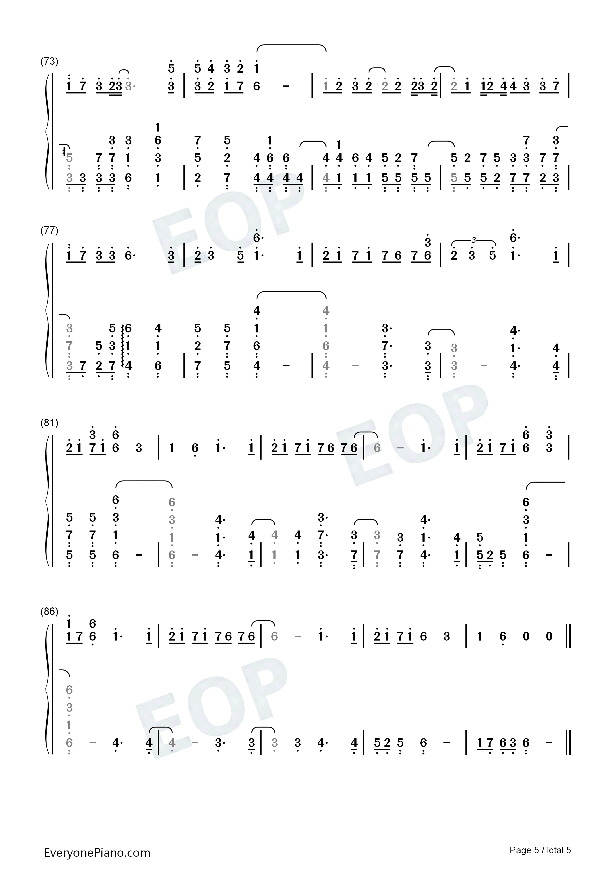 Flavor_Of_Life钢琴简谱_宇多田光演唱