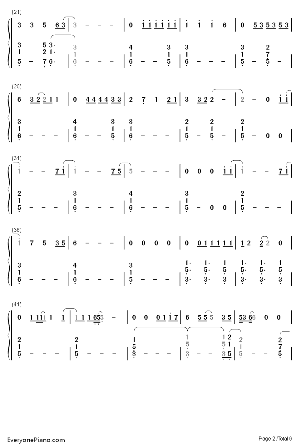 Gypsy钢琴简谱_Lady_Gaga演唱