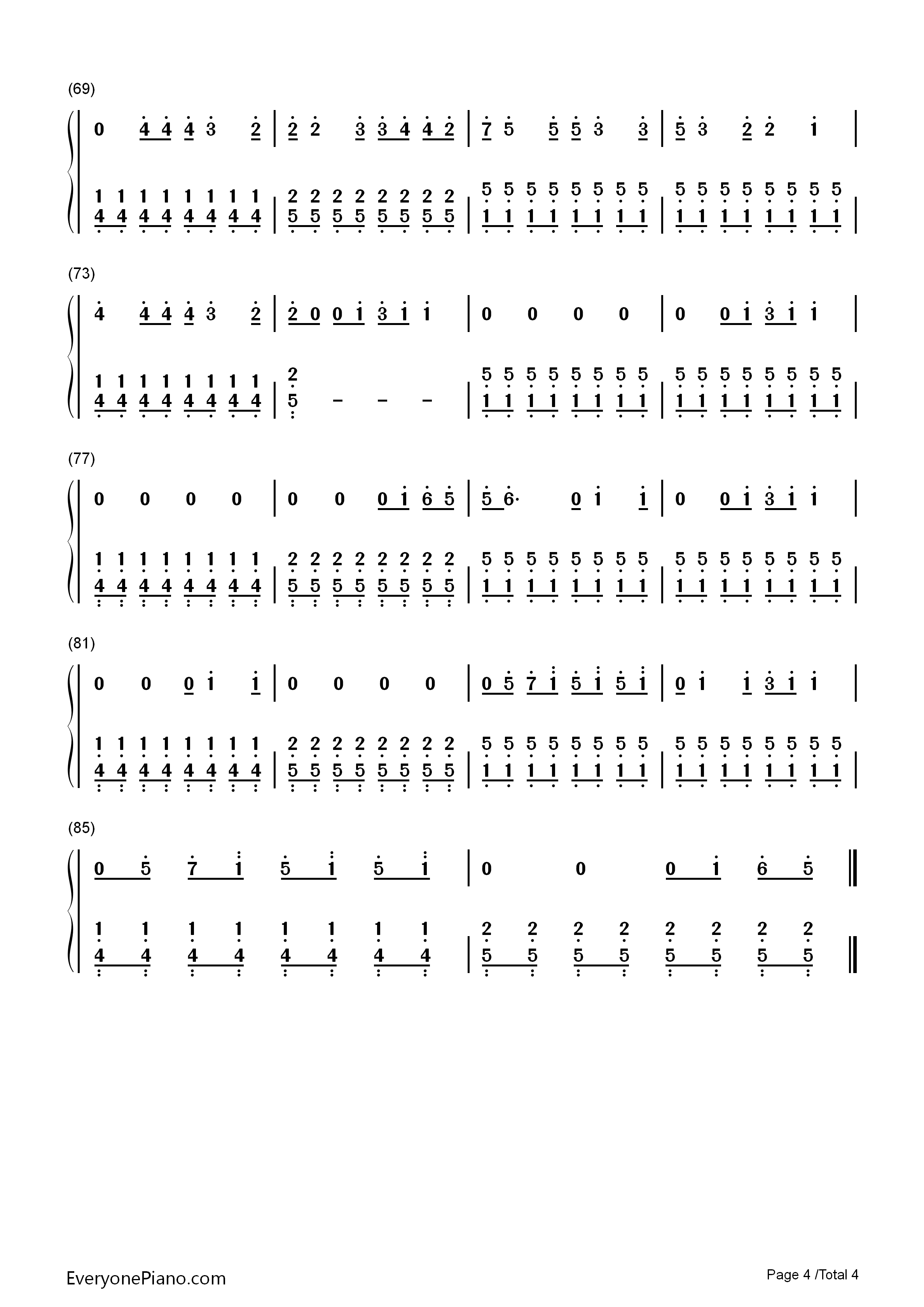 Cool钢琴简谱_Gwen_Stefani演唱