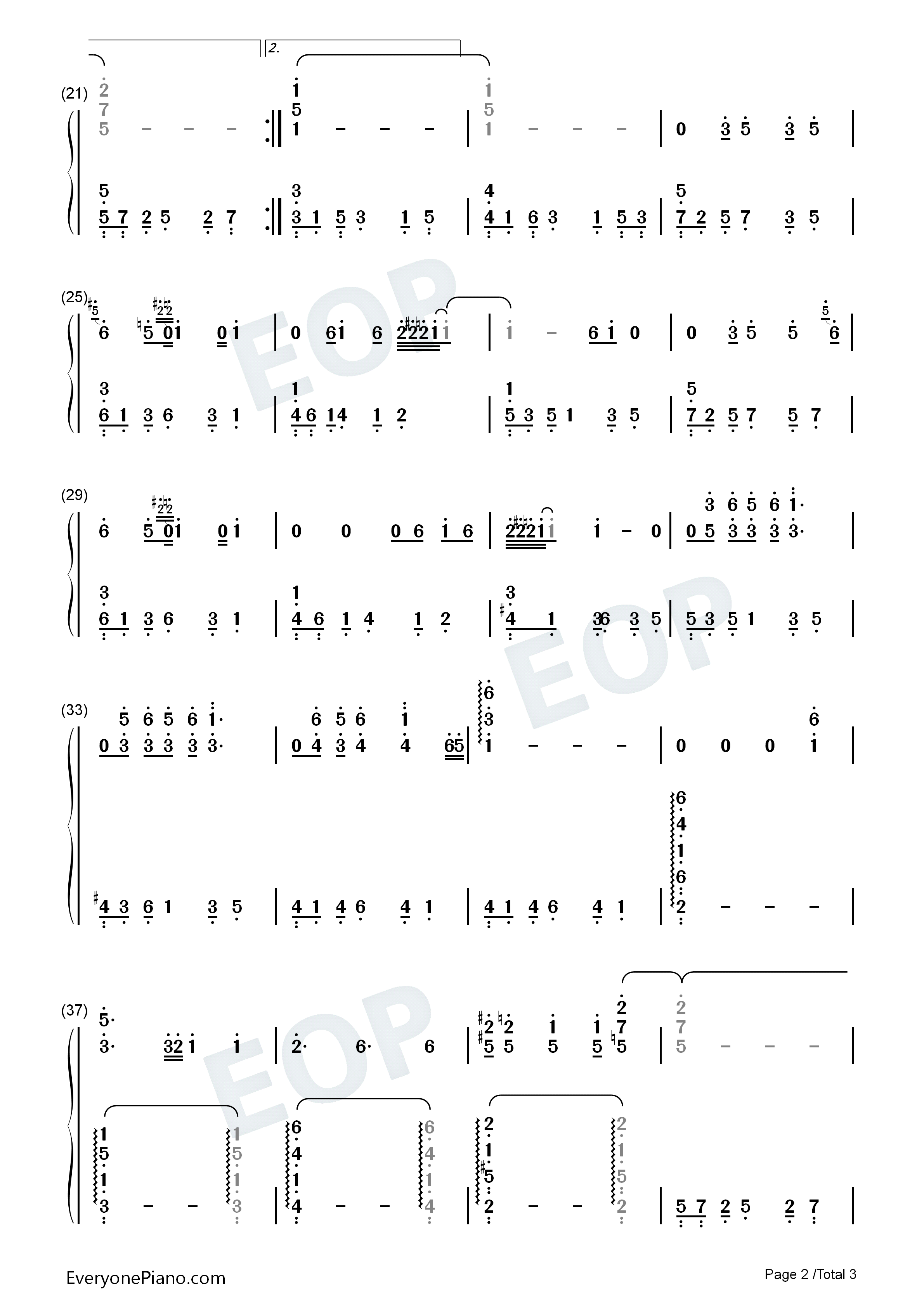 Your_Song钢琴简谱_Elton_John演唱