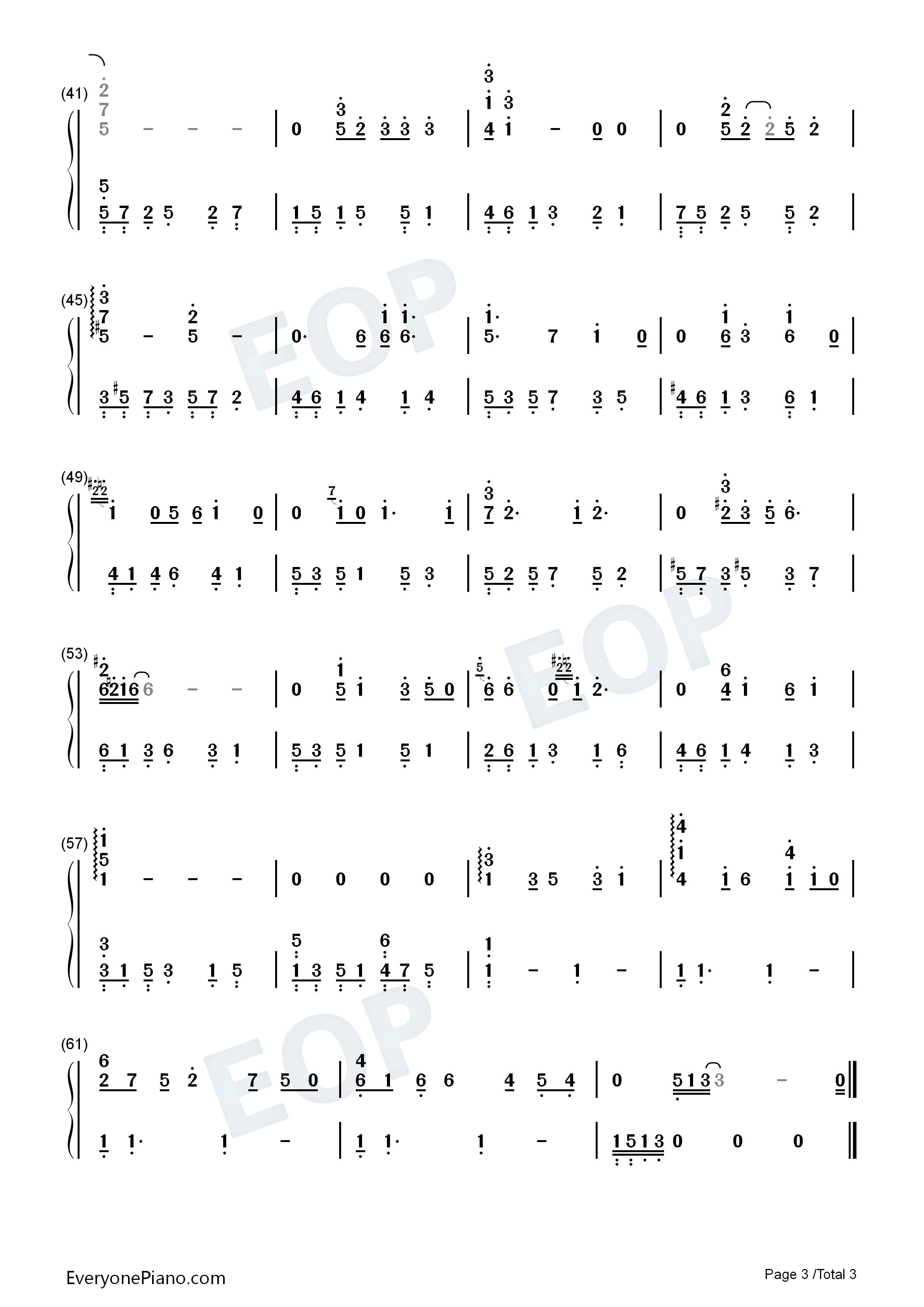 Your_Song钢琴简谱_Elton_John演唱