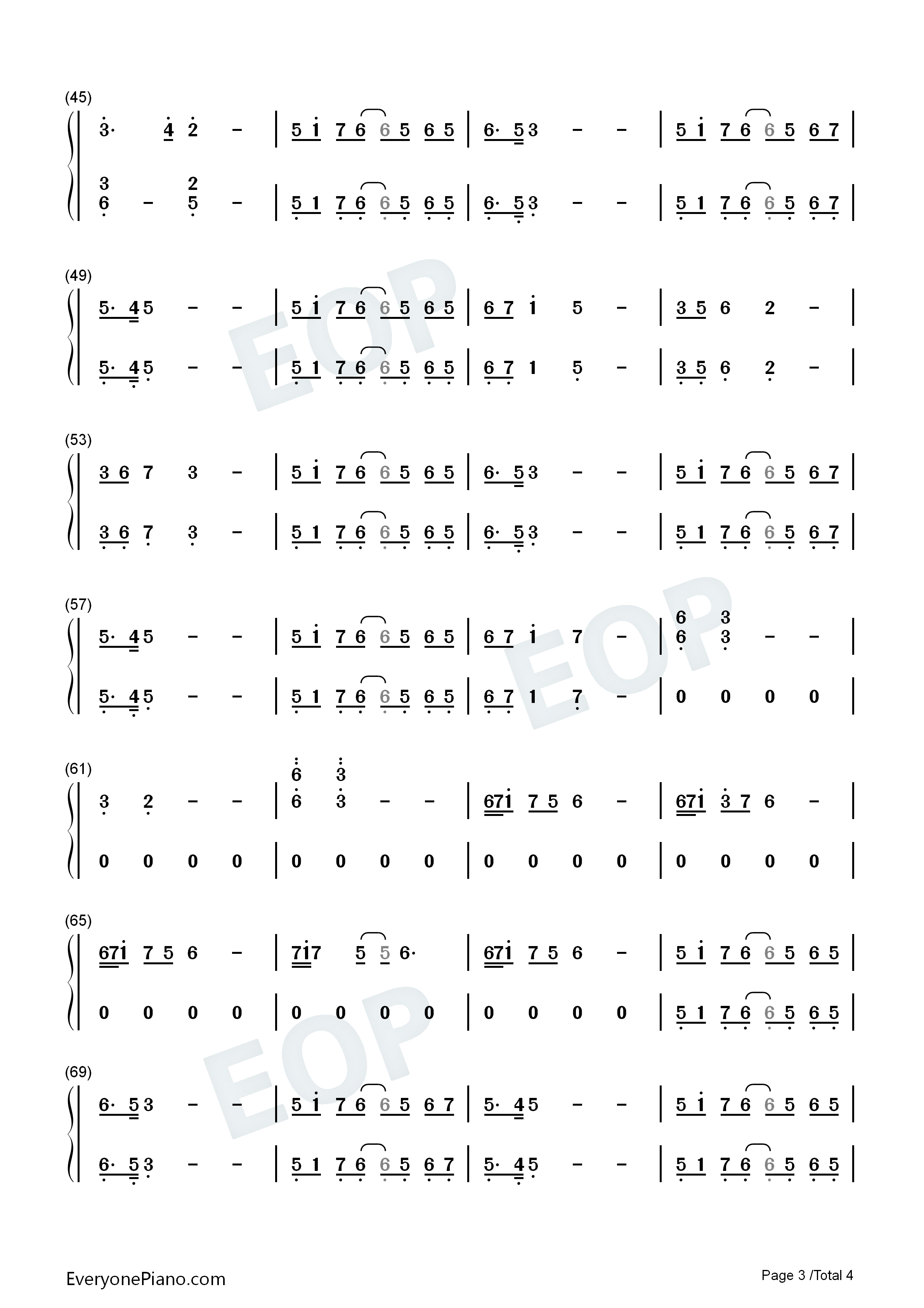 栄の活躍钢琴简谱_松本晃彦演唱