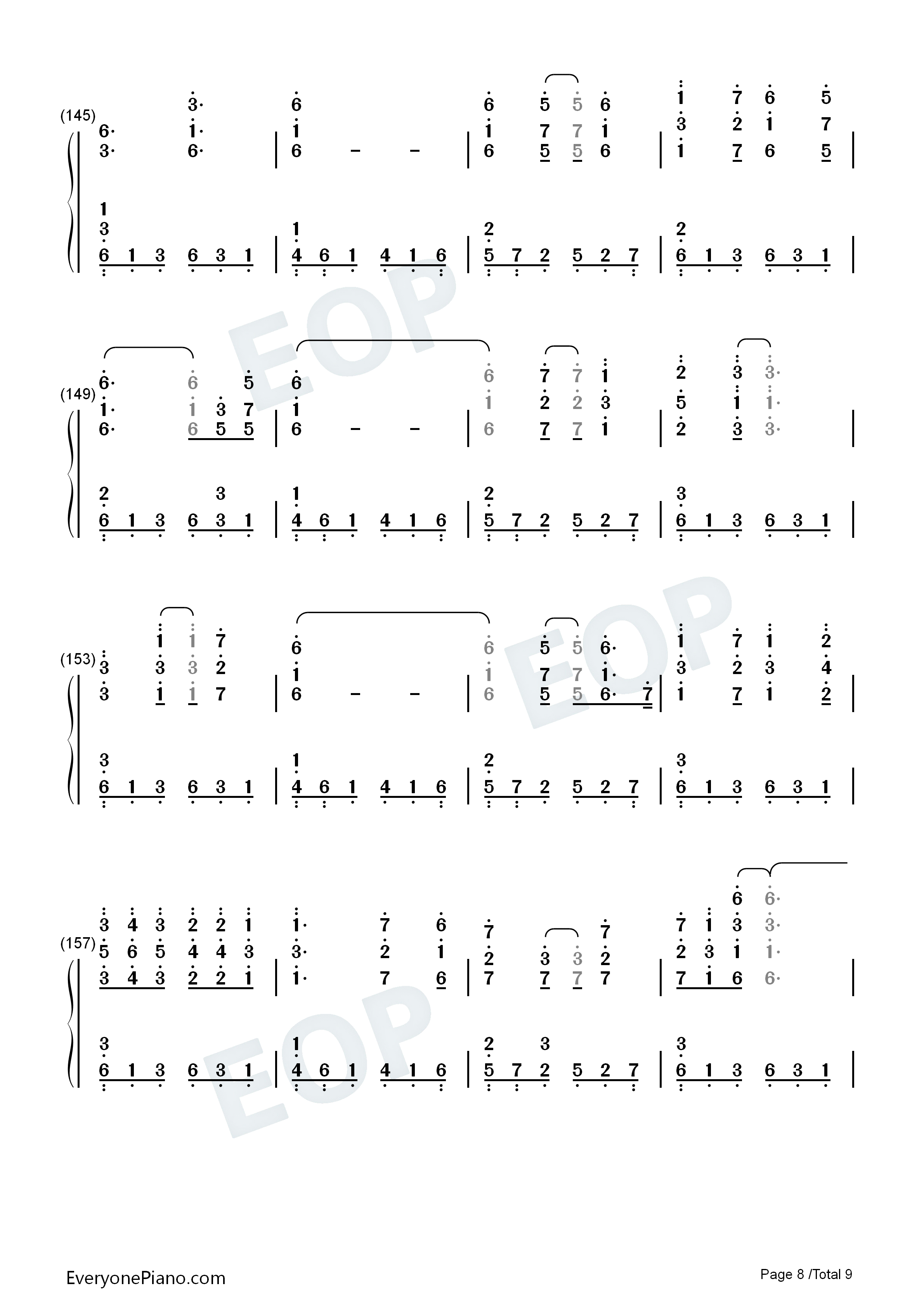 绯想天钢琴简谱_东方Project演唱