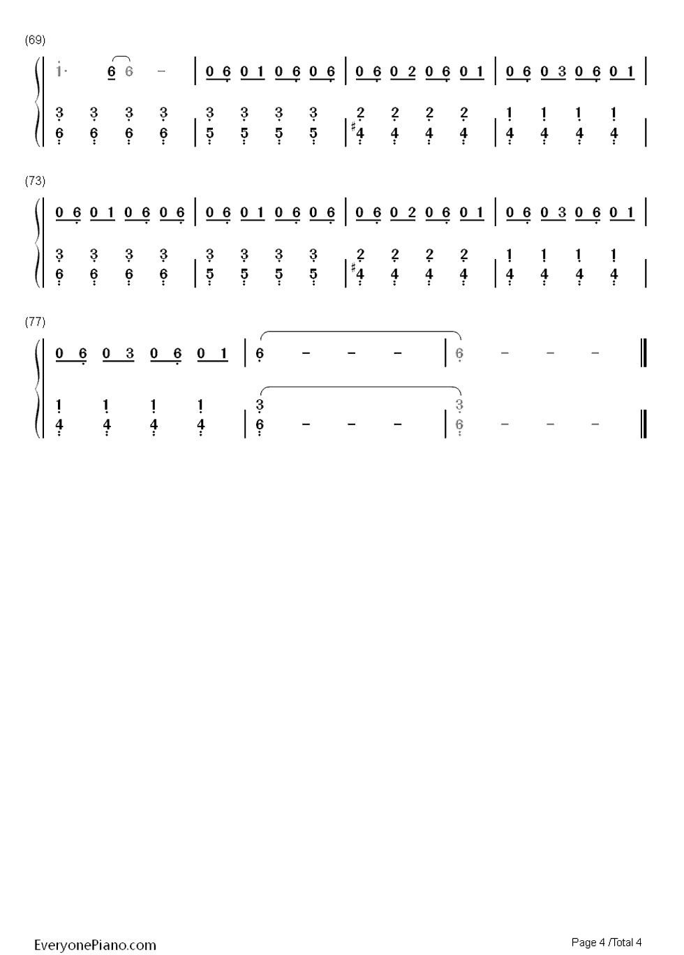 Addicted_to_You钢琴简谱_Avicii演唱