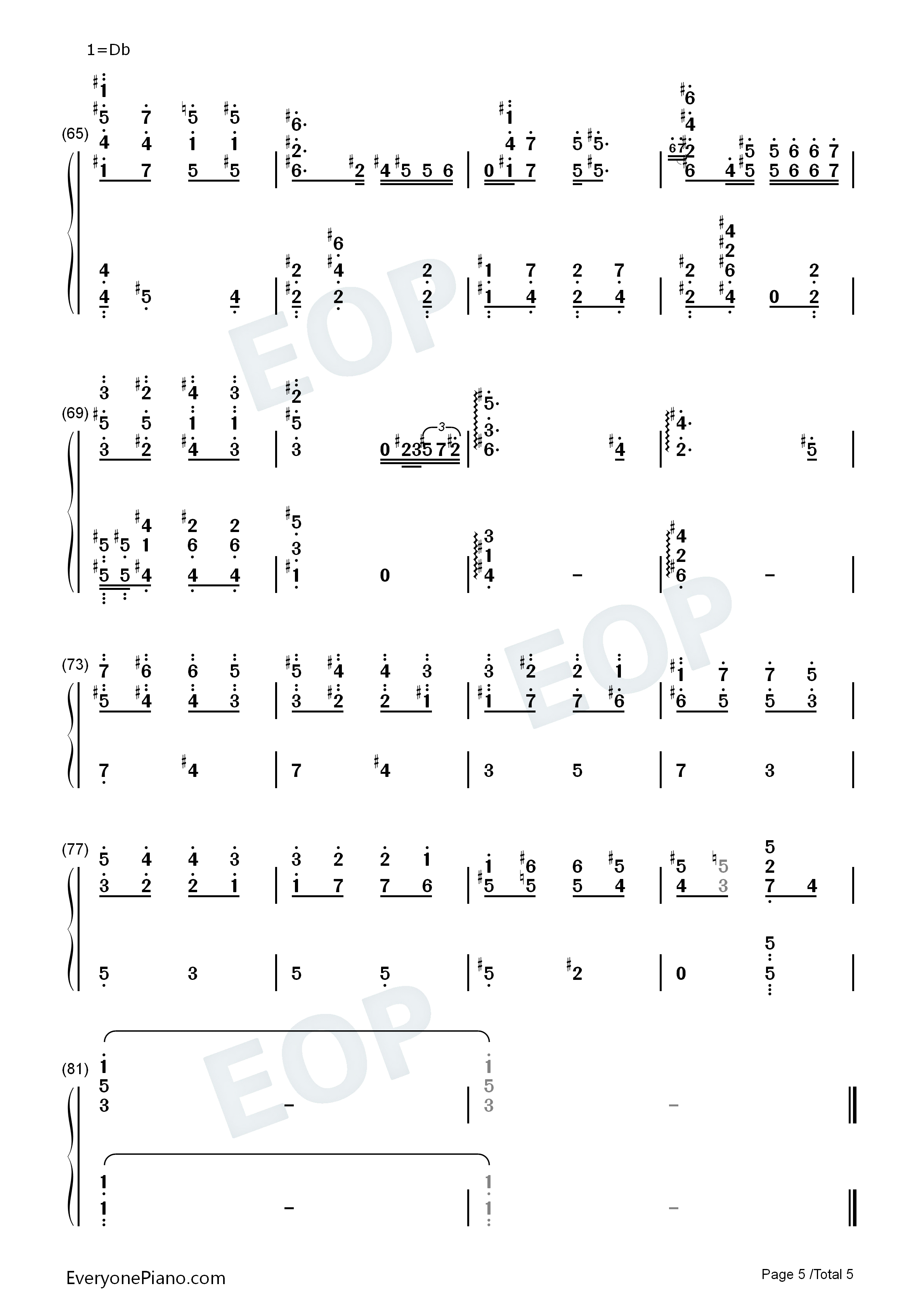Smoke_Gets_in_Your_Eyes钢琴简谱_Jerome_Kern演唱
