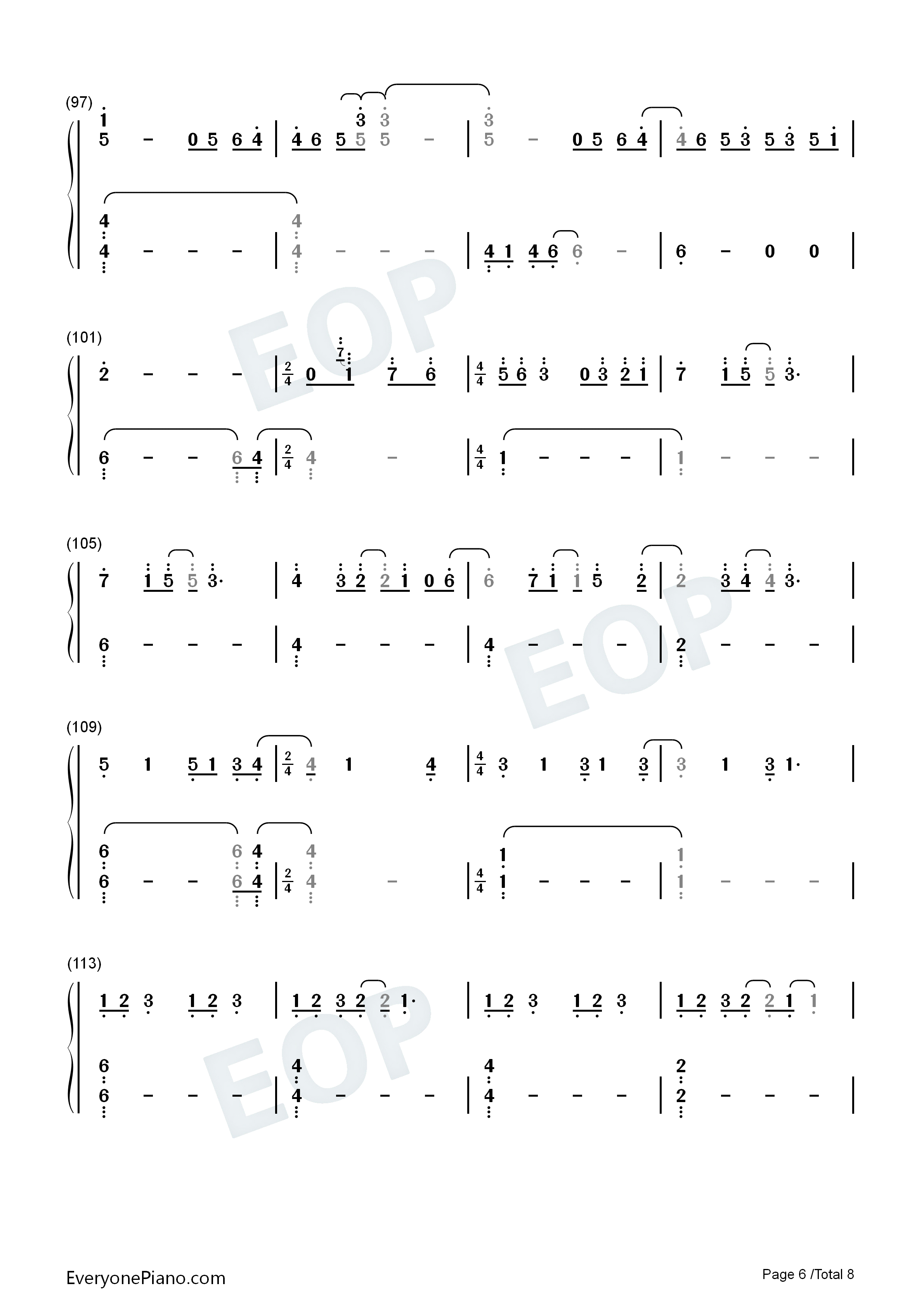 Charlie_Brown钢琴简谱_Coldplay演唱