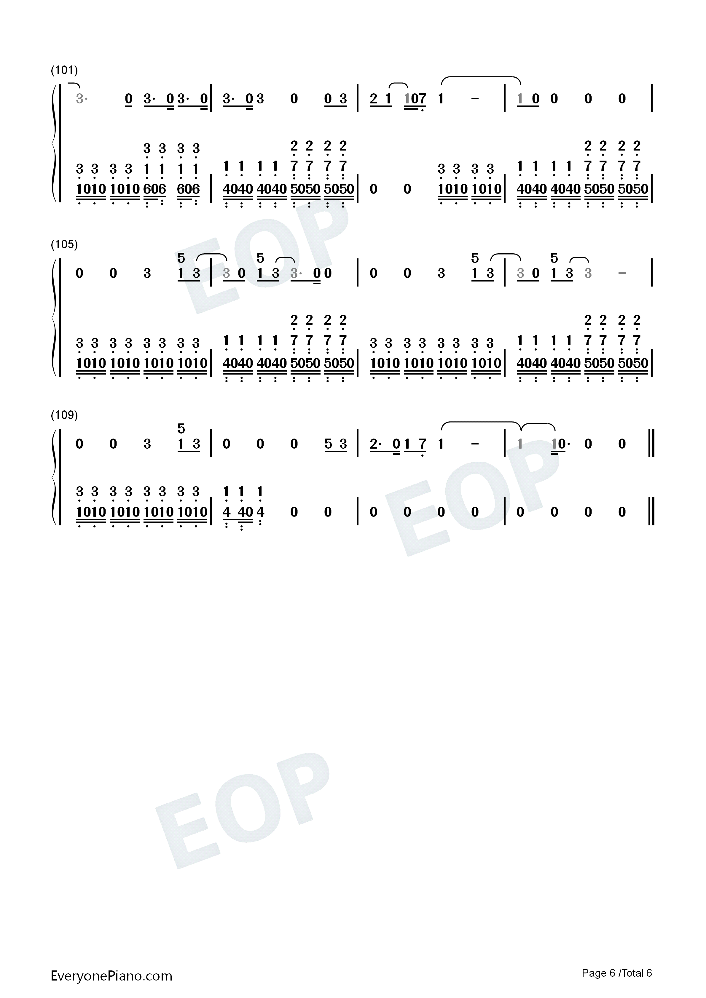 Live_While_We're_Young钢琴简谱_One_Direction演唱