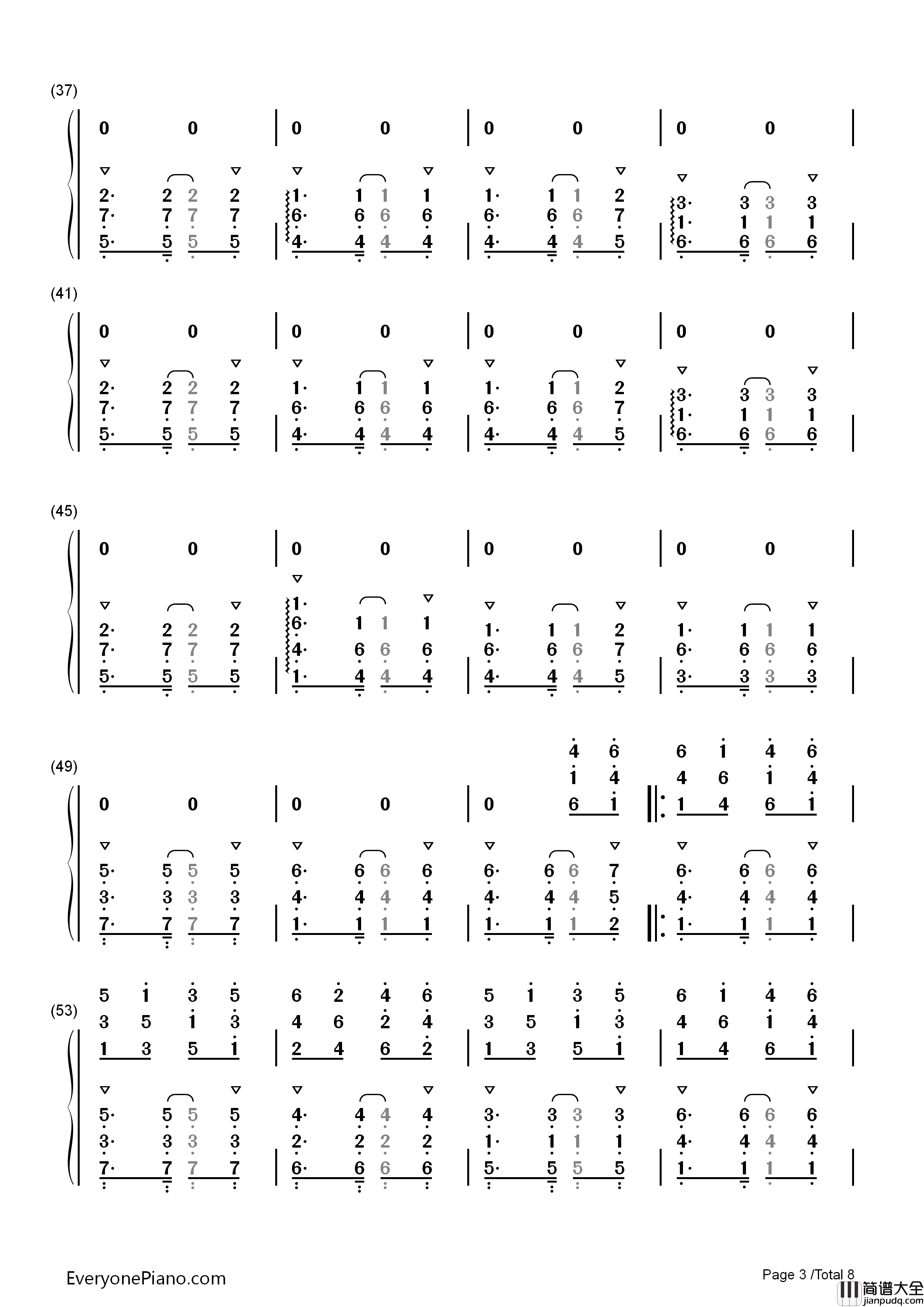 恋に恋して钢琴简谱_仓木麻衣演唱