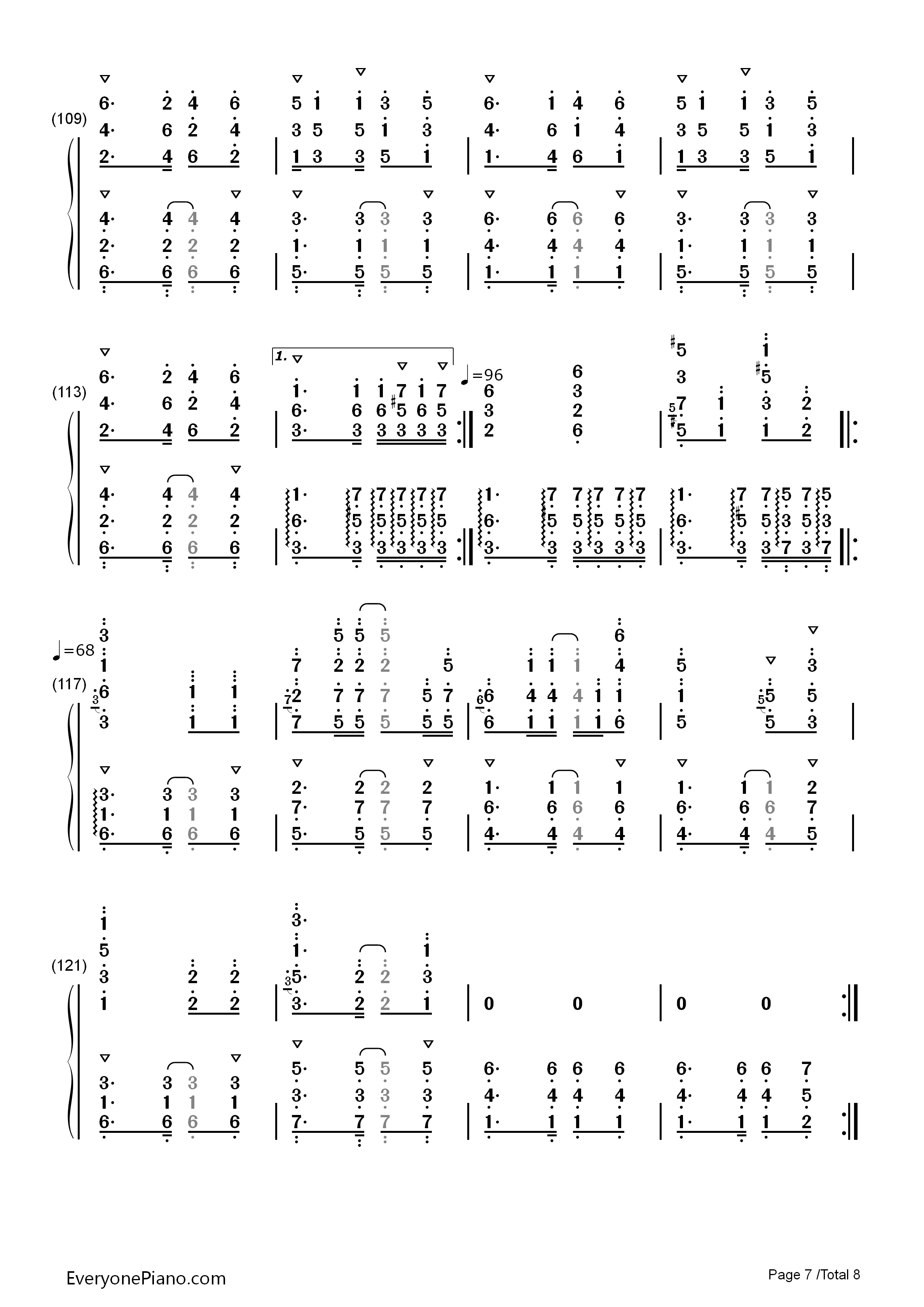 恋に恋して钢琴简谱_仓木麻衣演唱