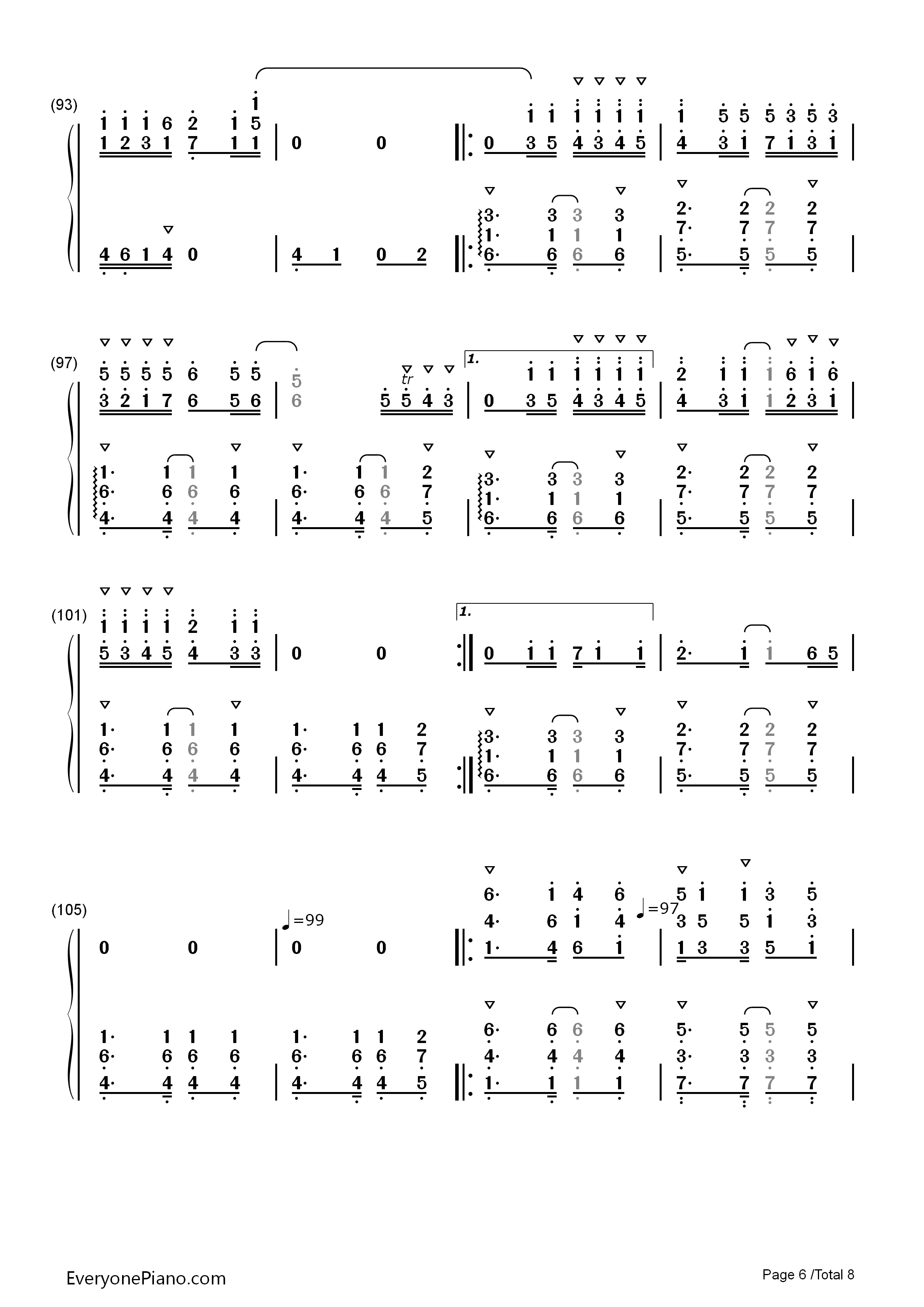 恋に恋して钢琴简谱_仓木麻衣演唱