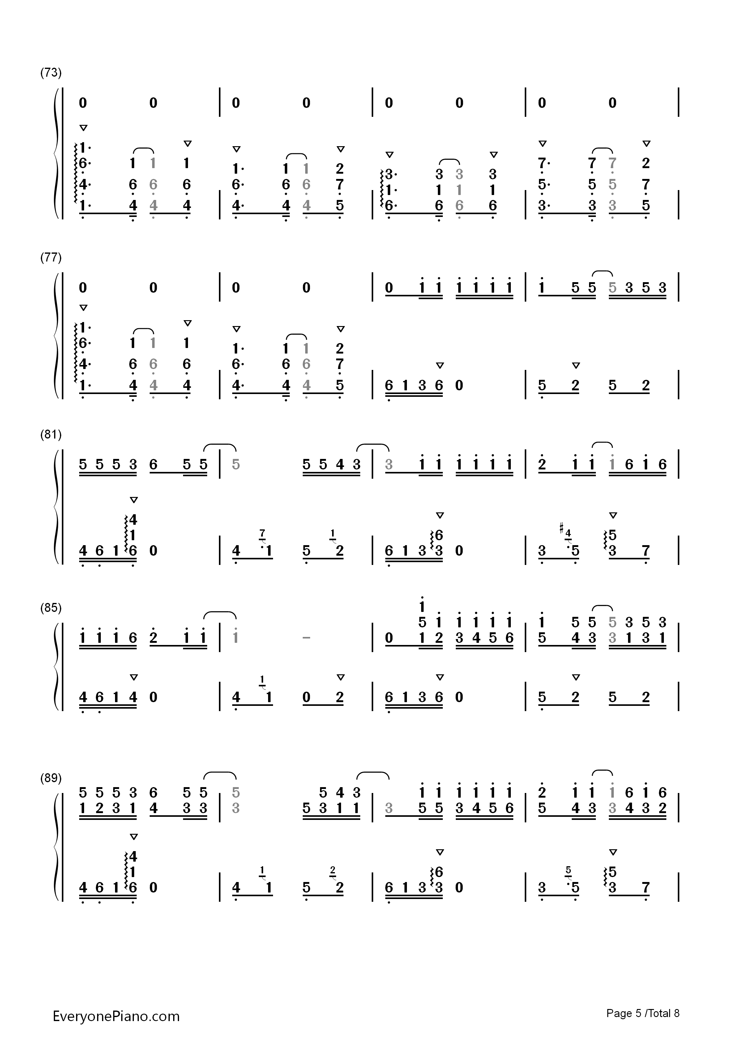 恋に恋して钢琴简谱_仓木麻衣演唱