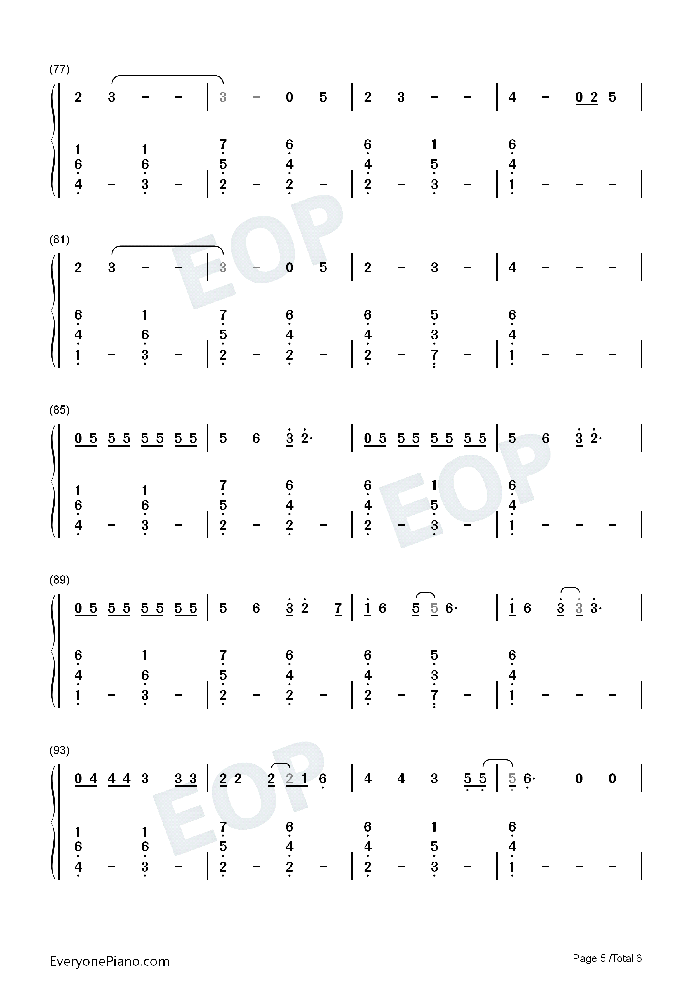 Ride钢琴简谱_Lana_Del_Rey演唱