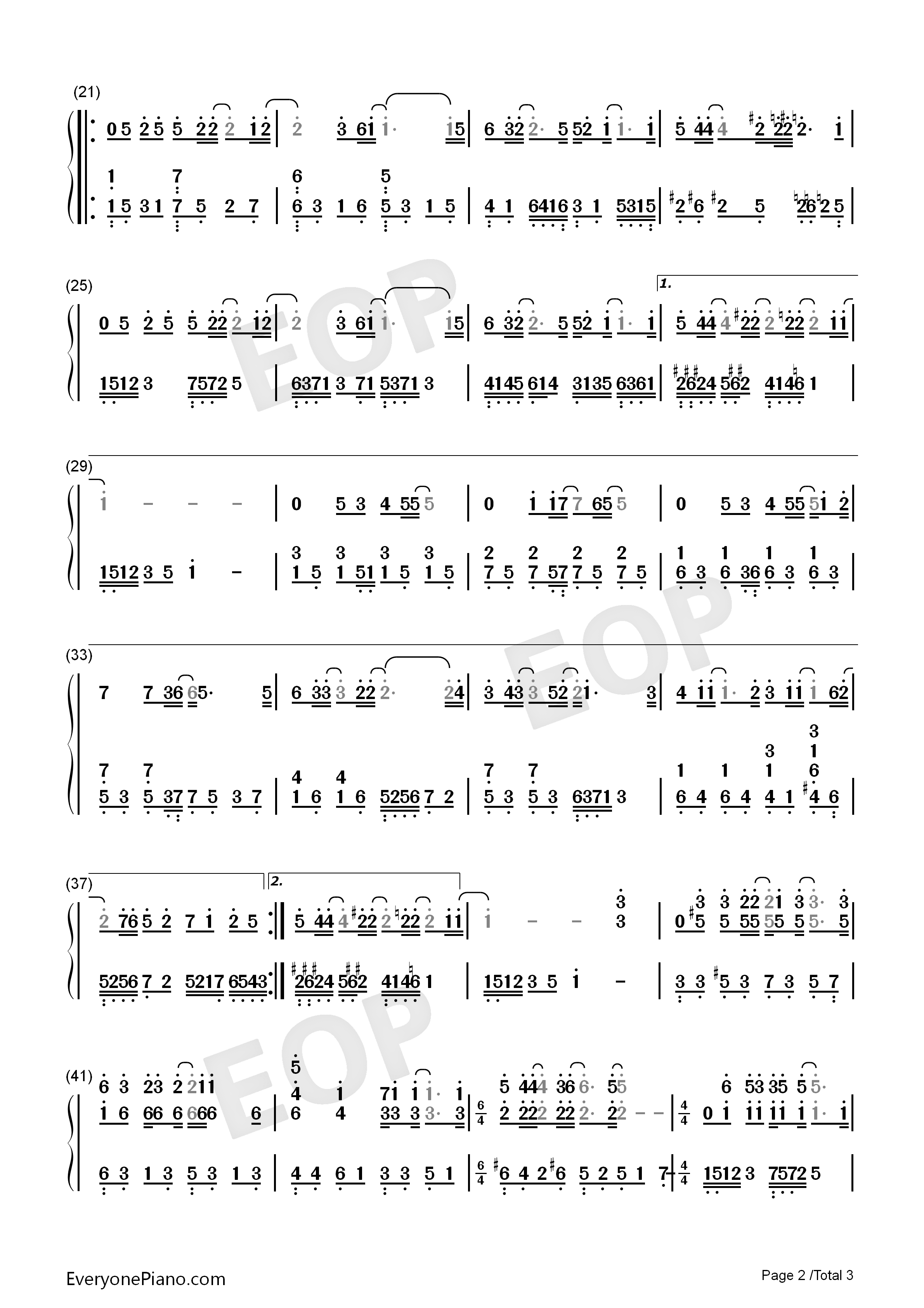 专属天使钢琴简谱_Tank演唱