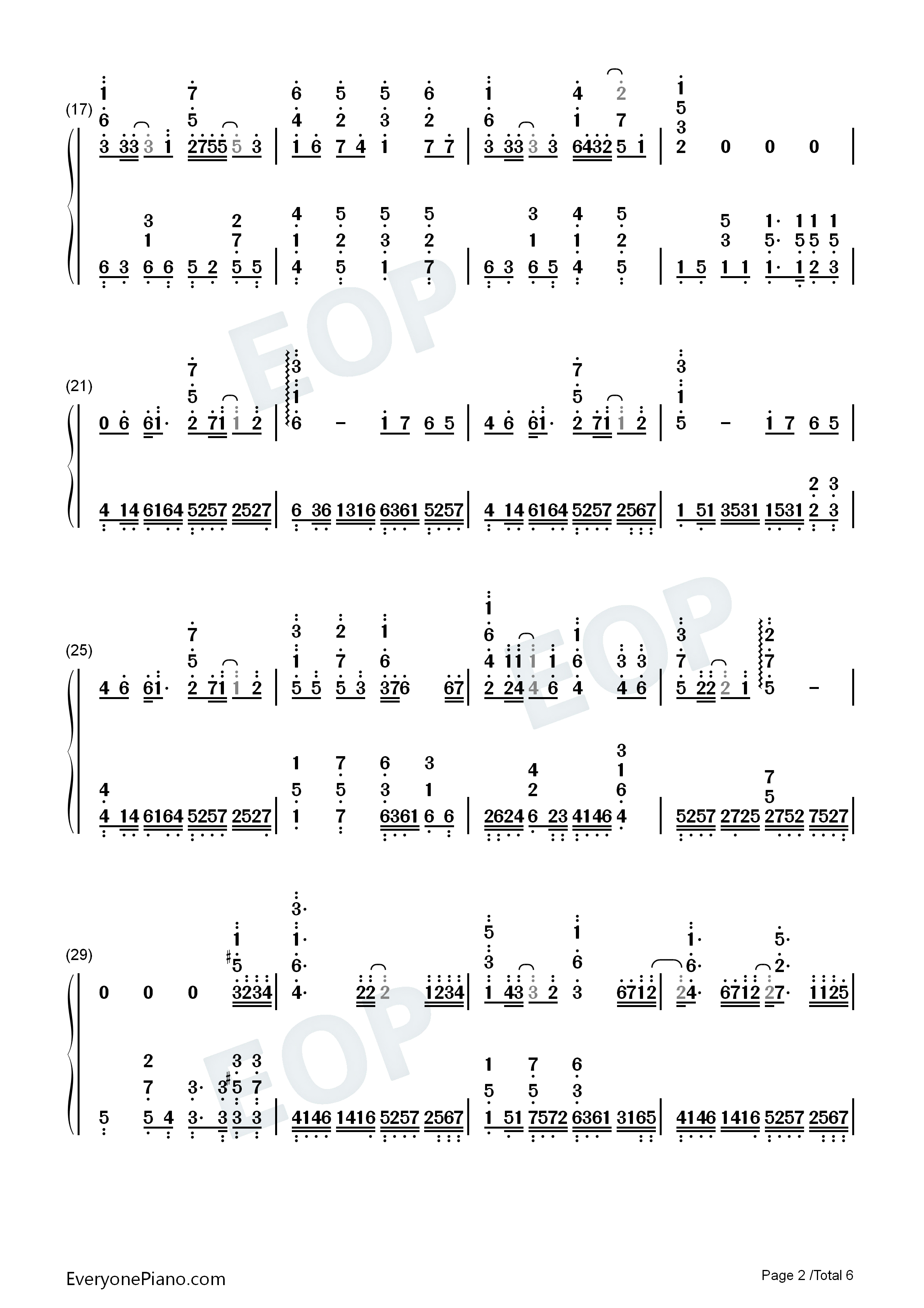 梦醒之后钢琴简谱_GARNET_CROW演唱