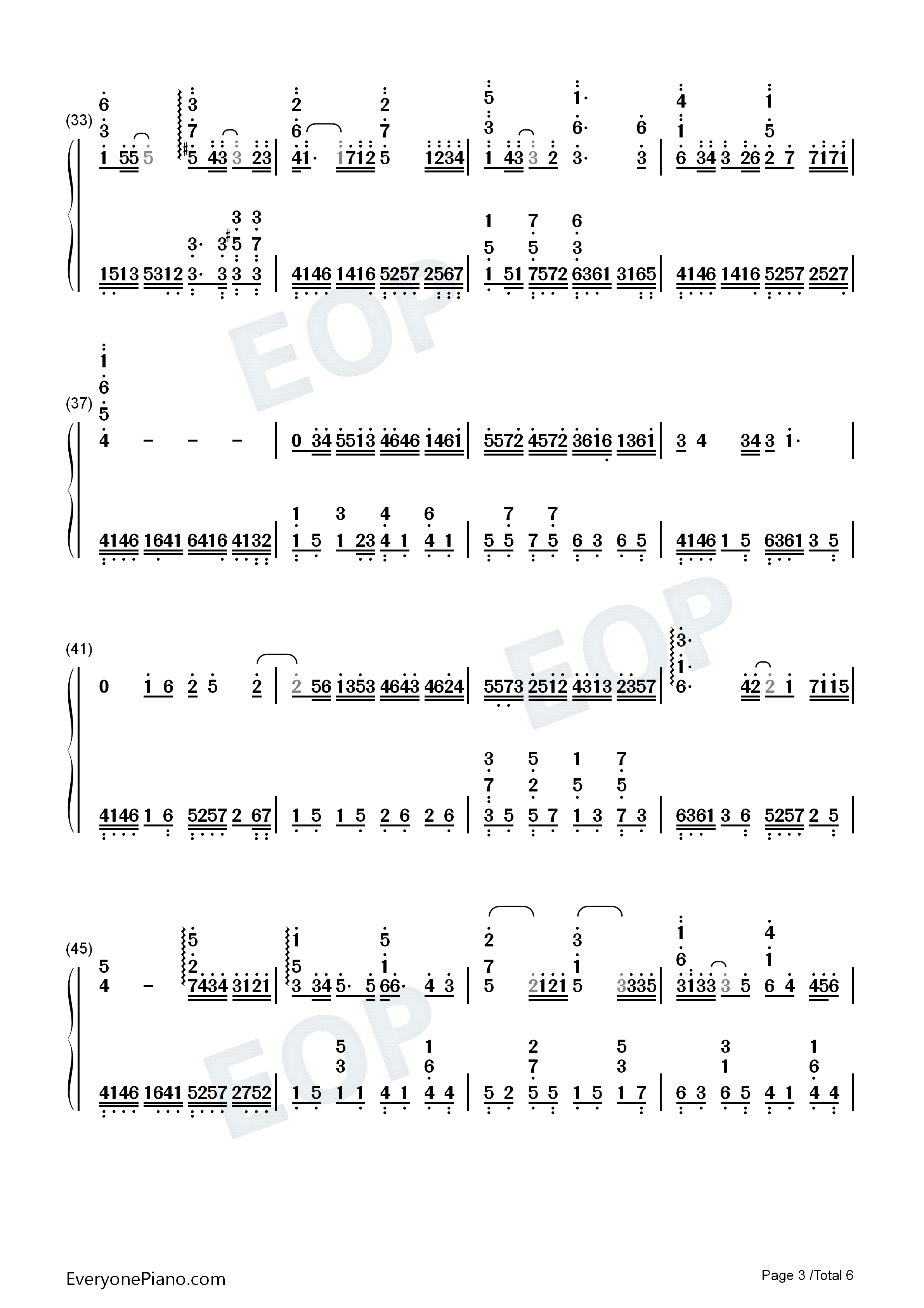 梦醒之后钢琴简谱_GARNET_CROW演唱