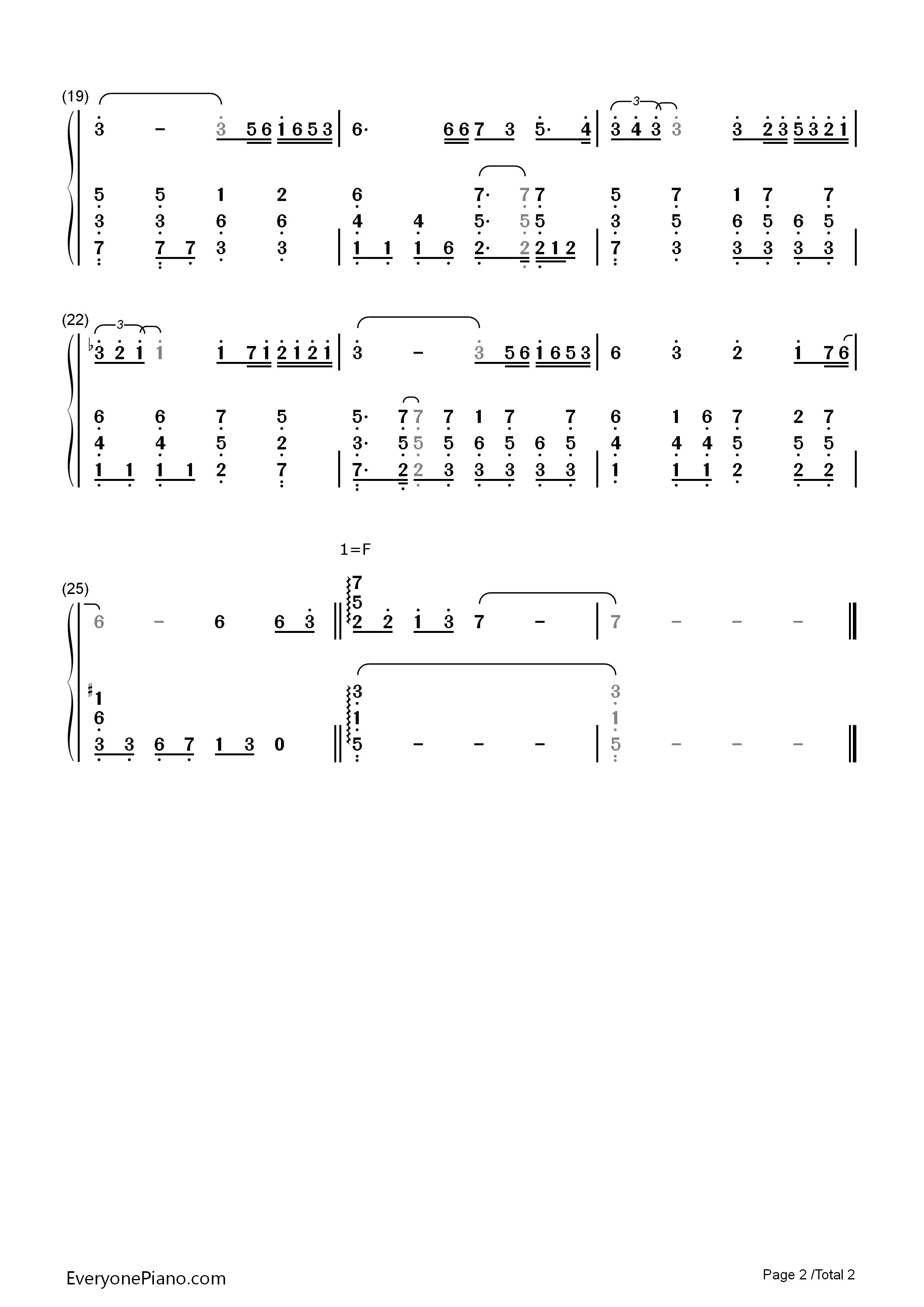 _最高の片想い_钢琴简谱_タイナカサチ演唱