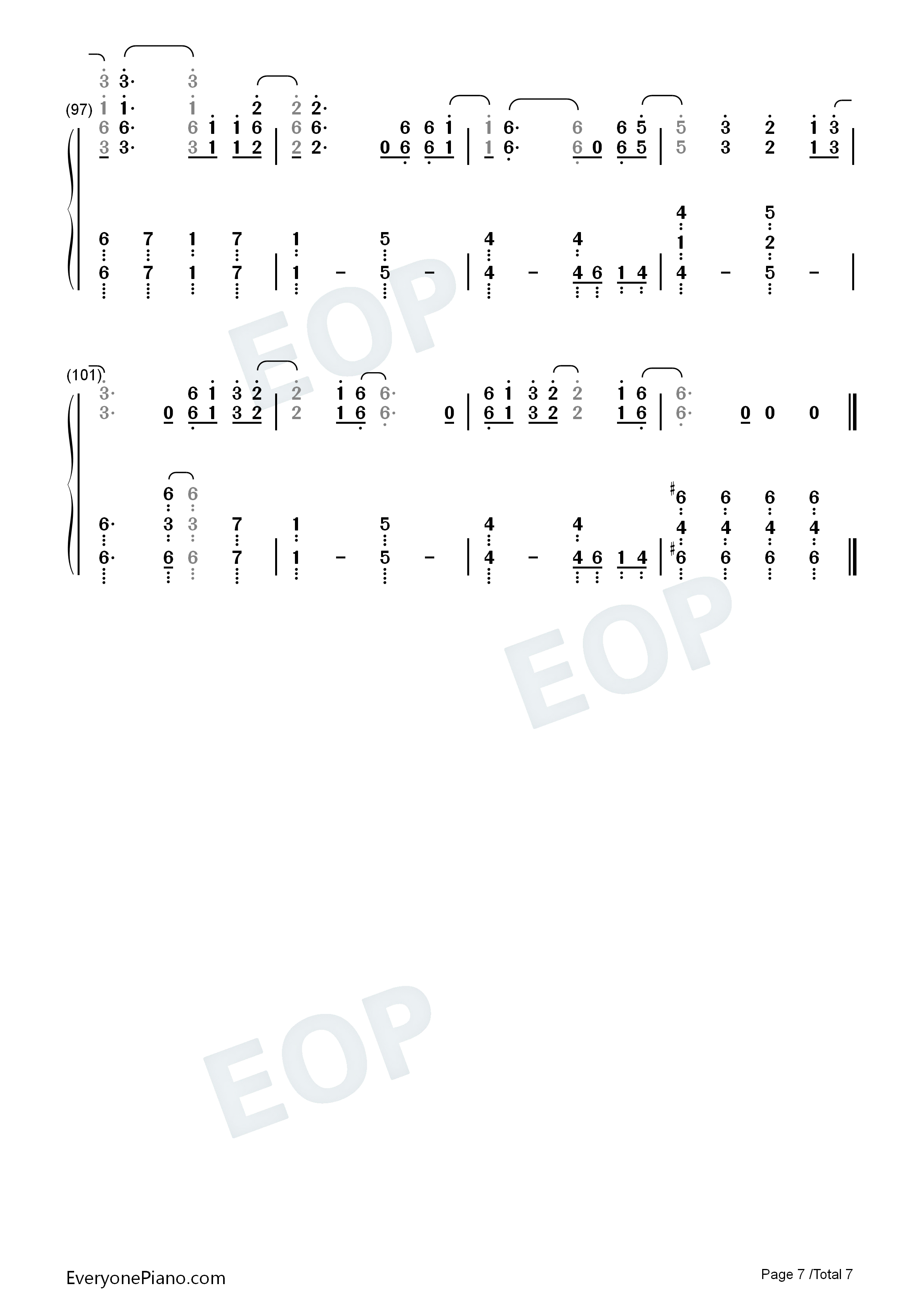 My_Life_钢琴简谱_50_Cent_Feat._Eminem_&_Adam_Levine演唱