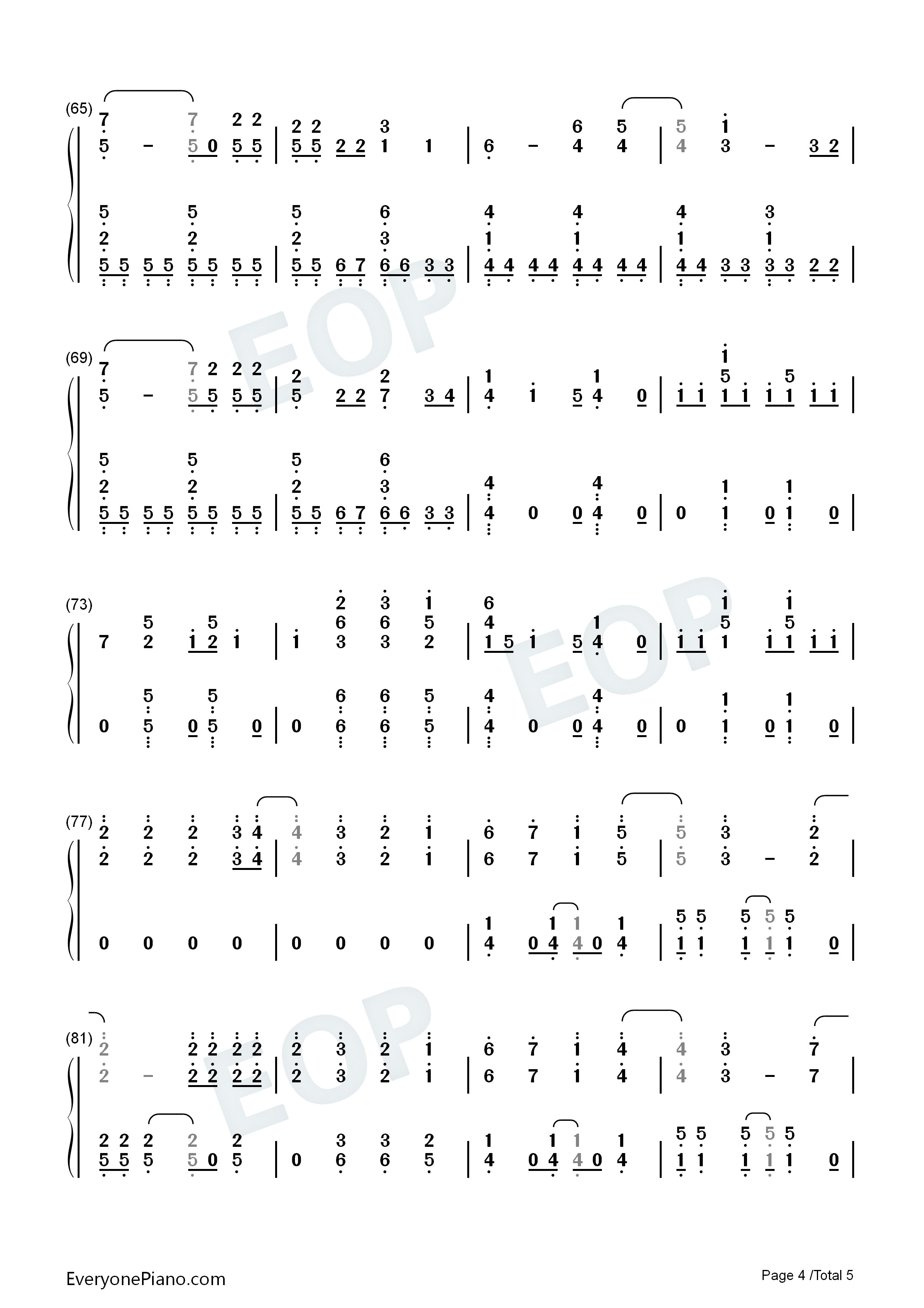 Heart_Attack钢琴简谱_Demi_Lovato演唱