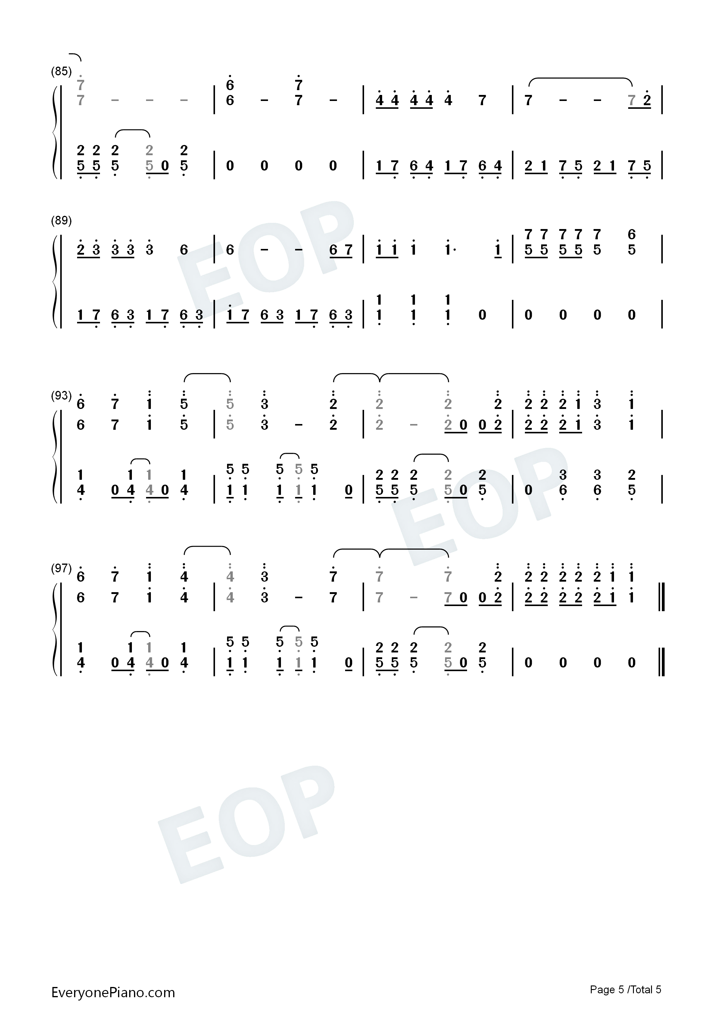 Heart_Attack钢琴简谱_Demi_Lovato演唱