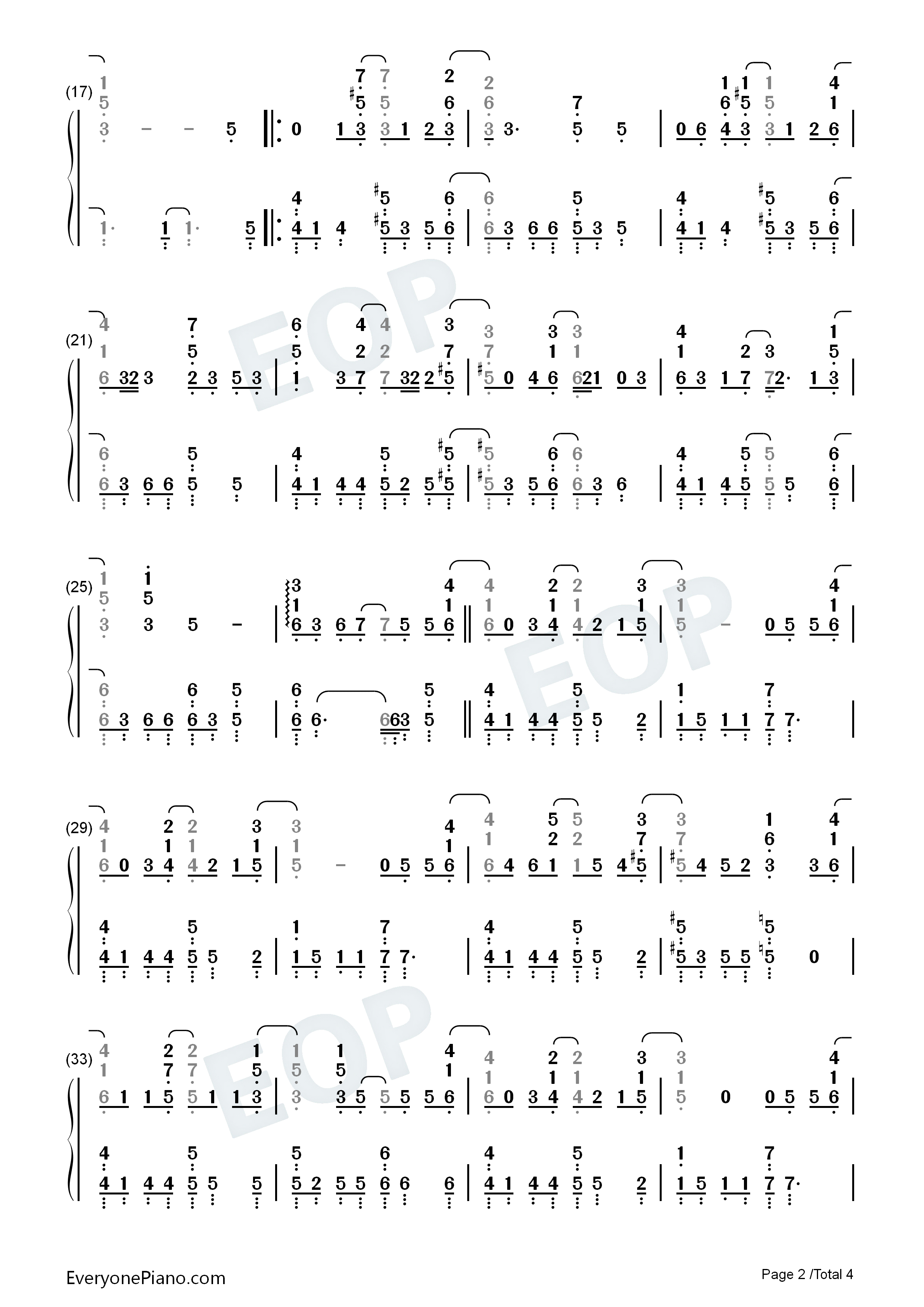 Touch_Love钢琴简谱_T尹美莱演唱