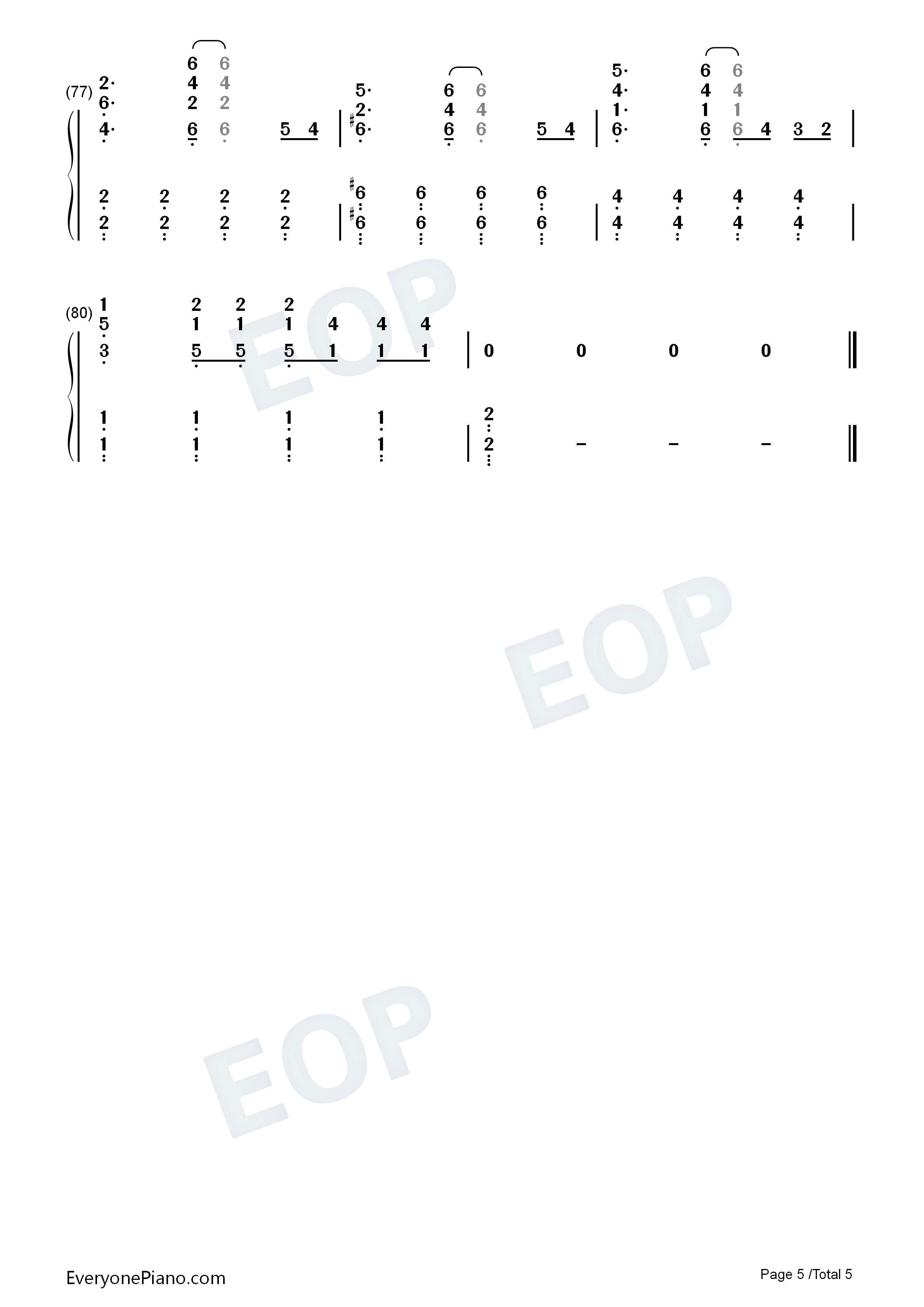 My_Songs_Know_What_You_Did_In_The_Dark钢琴简谱_Fall_Out_Boy演唱