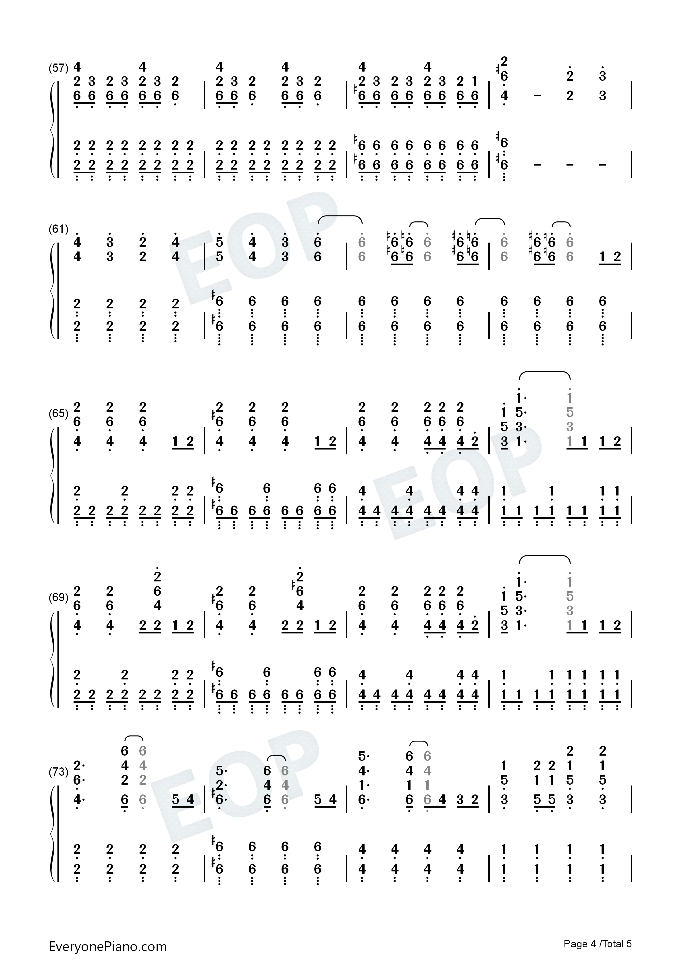 My_Songs_Know_What_You_Did_In_The_Dark钢琴简谱_Fall_Out_Boy演唱