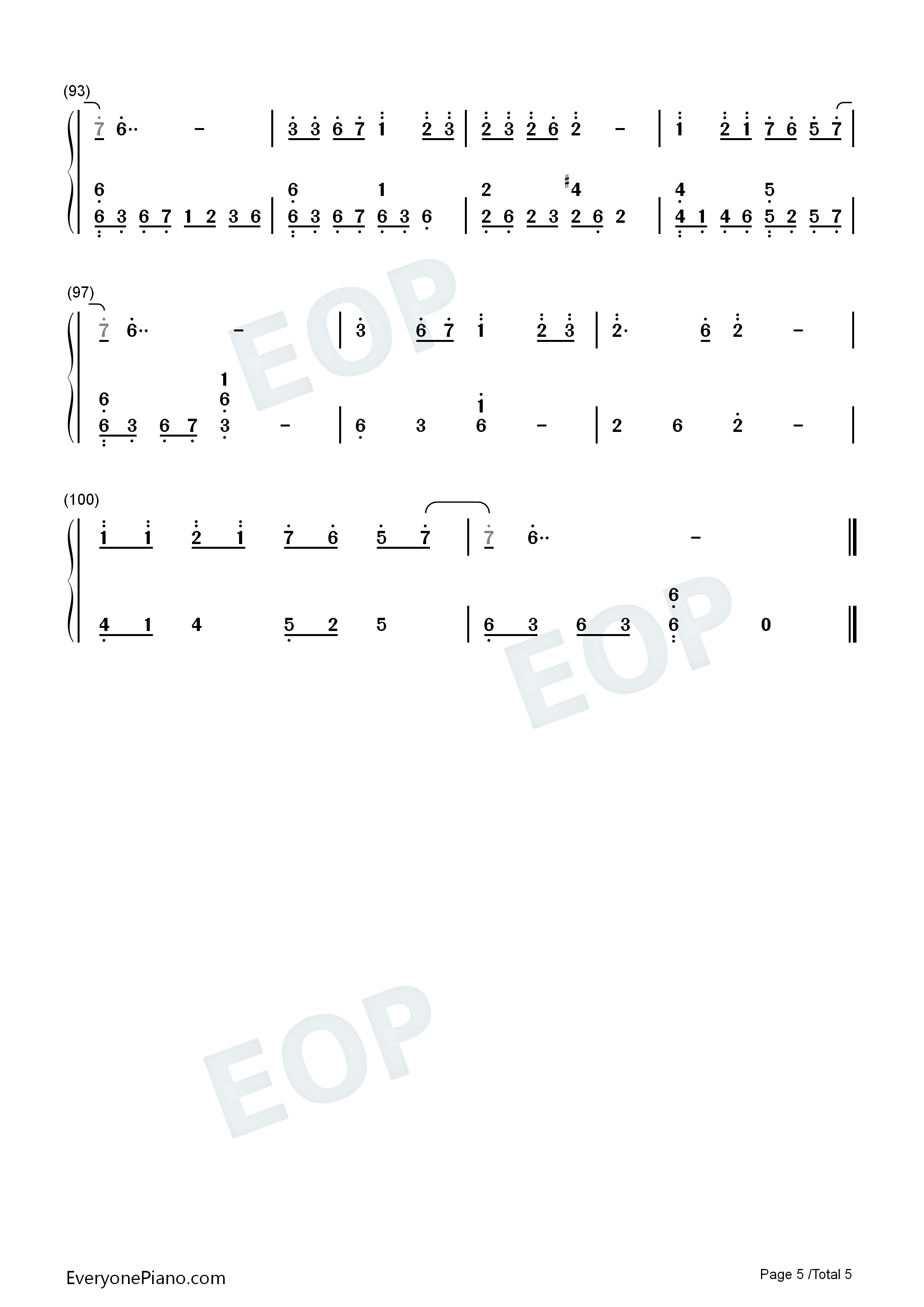 DAY BY DAY钢琴简谱_T_ara演唱