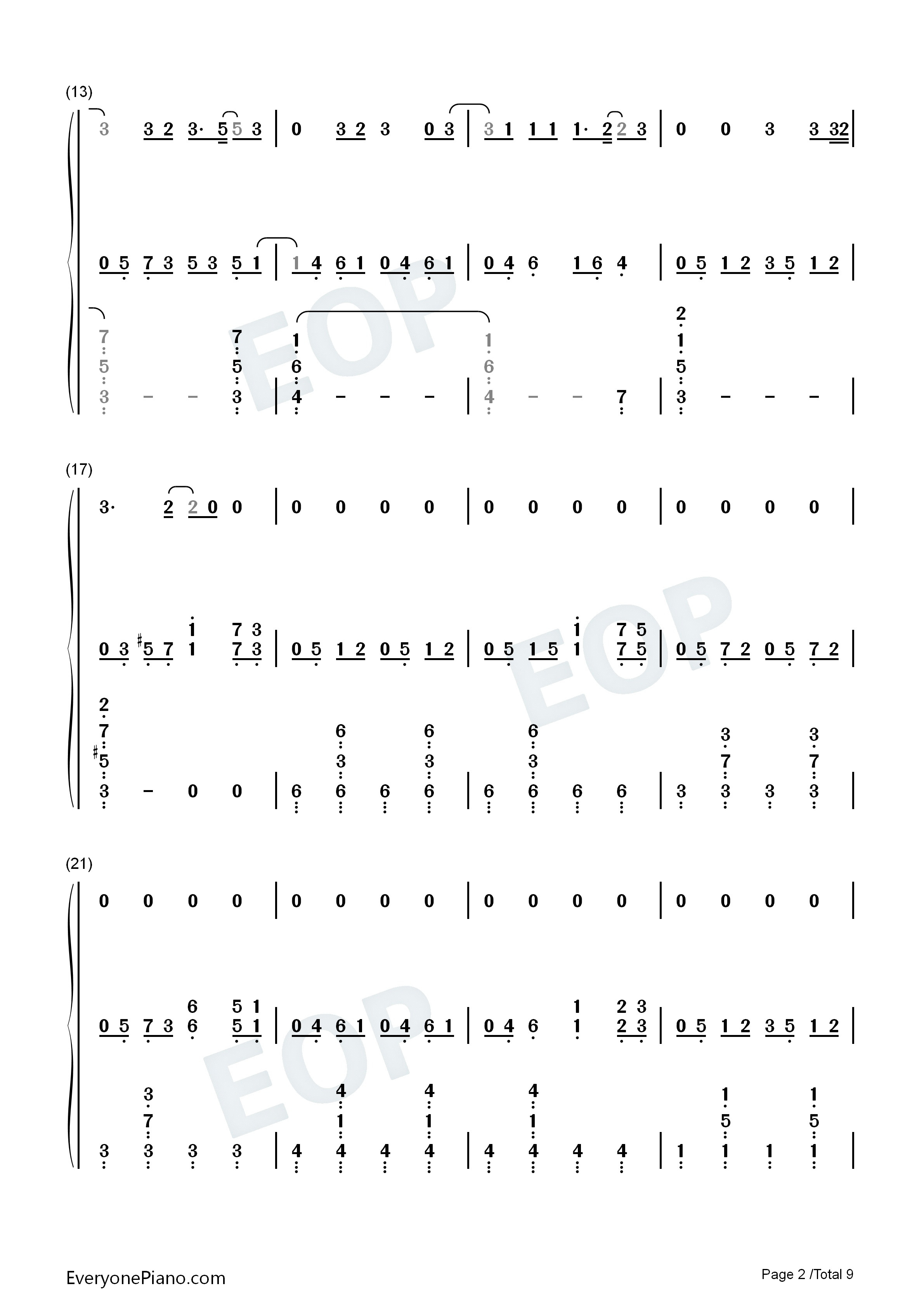 Fiction钢琴简谱_Beast演唱