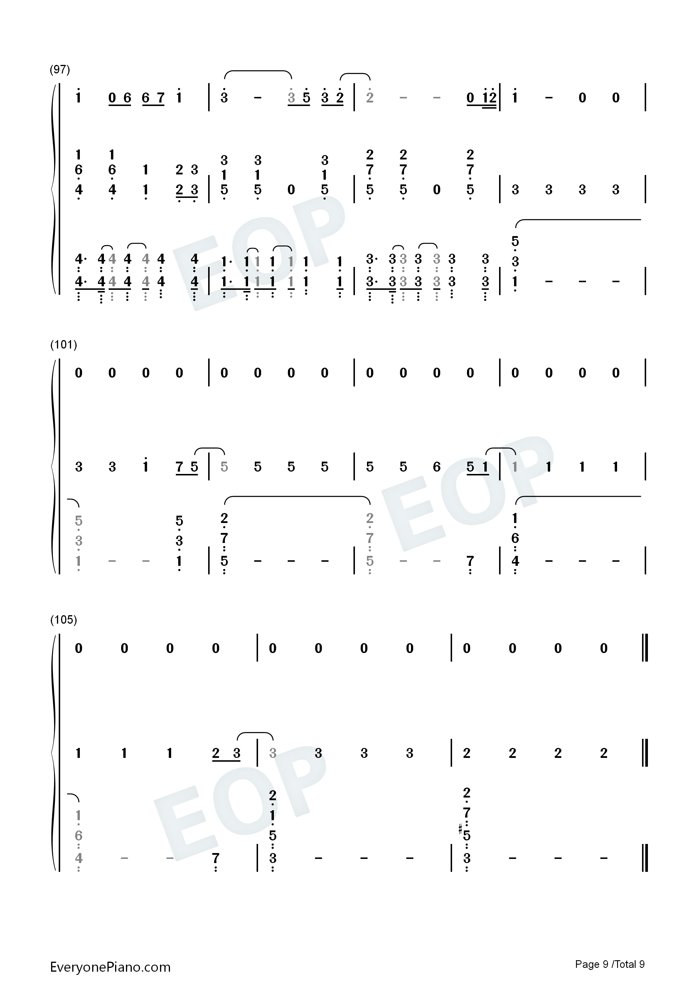 Fiction钢琴简谱_Beast演唱