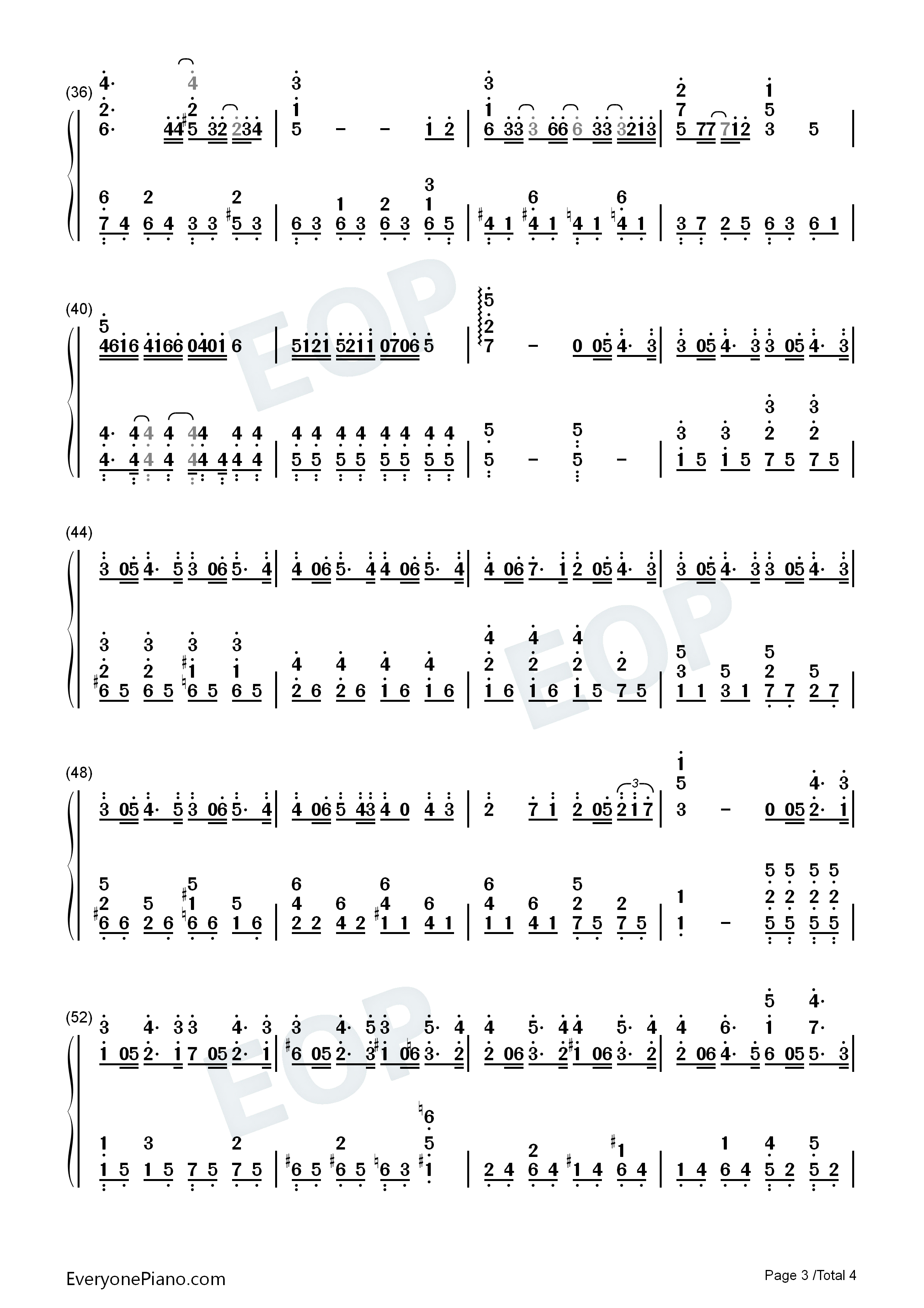 仆は君に恋をする钢琴简谱_平井坚演唱