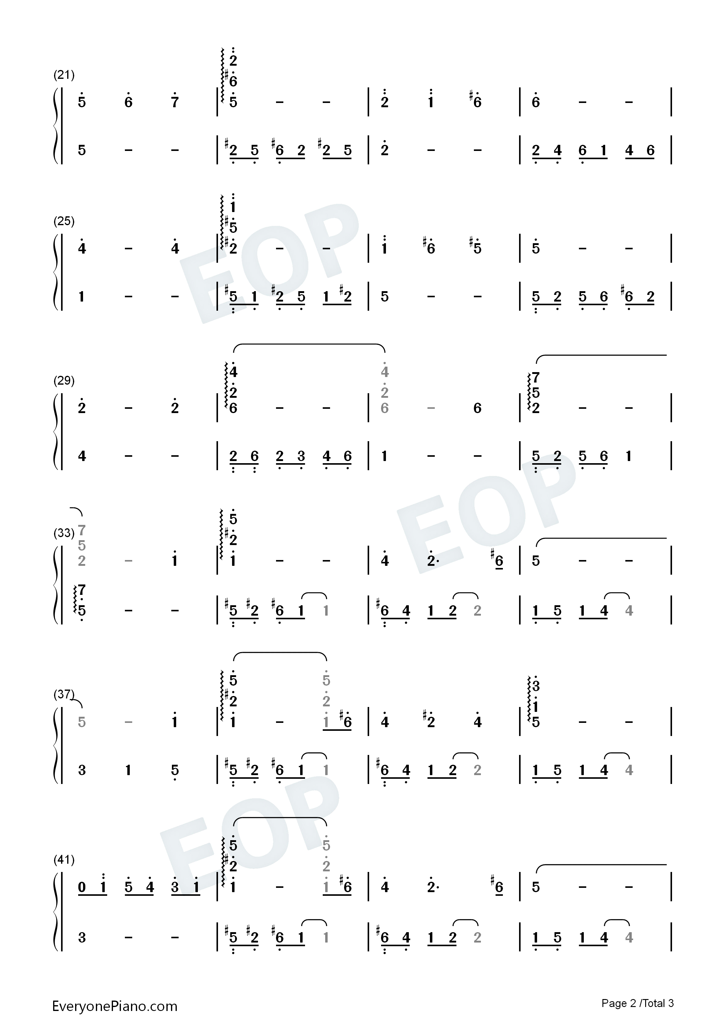 敏感的苹果钢琴简谱_ALMA演唱