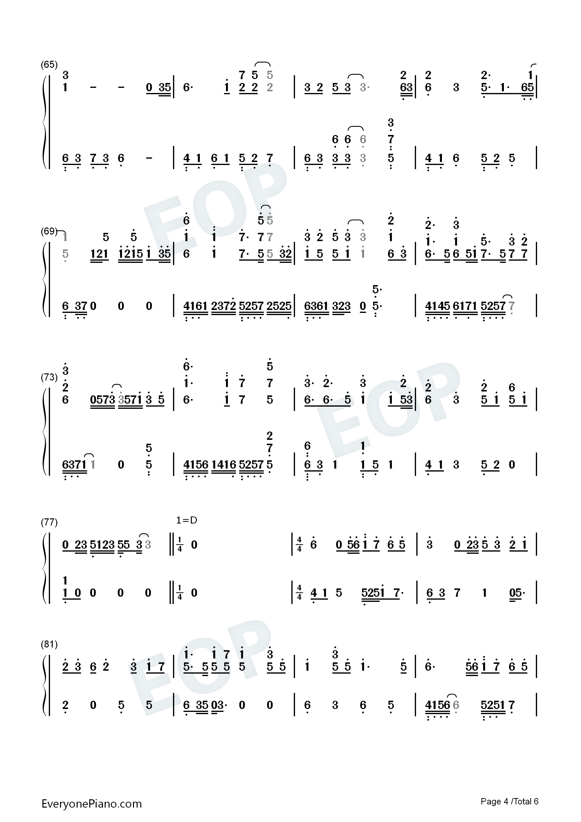 Epic_Tribute_Medley钢琴简谱_久石让演唱