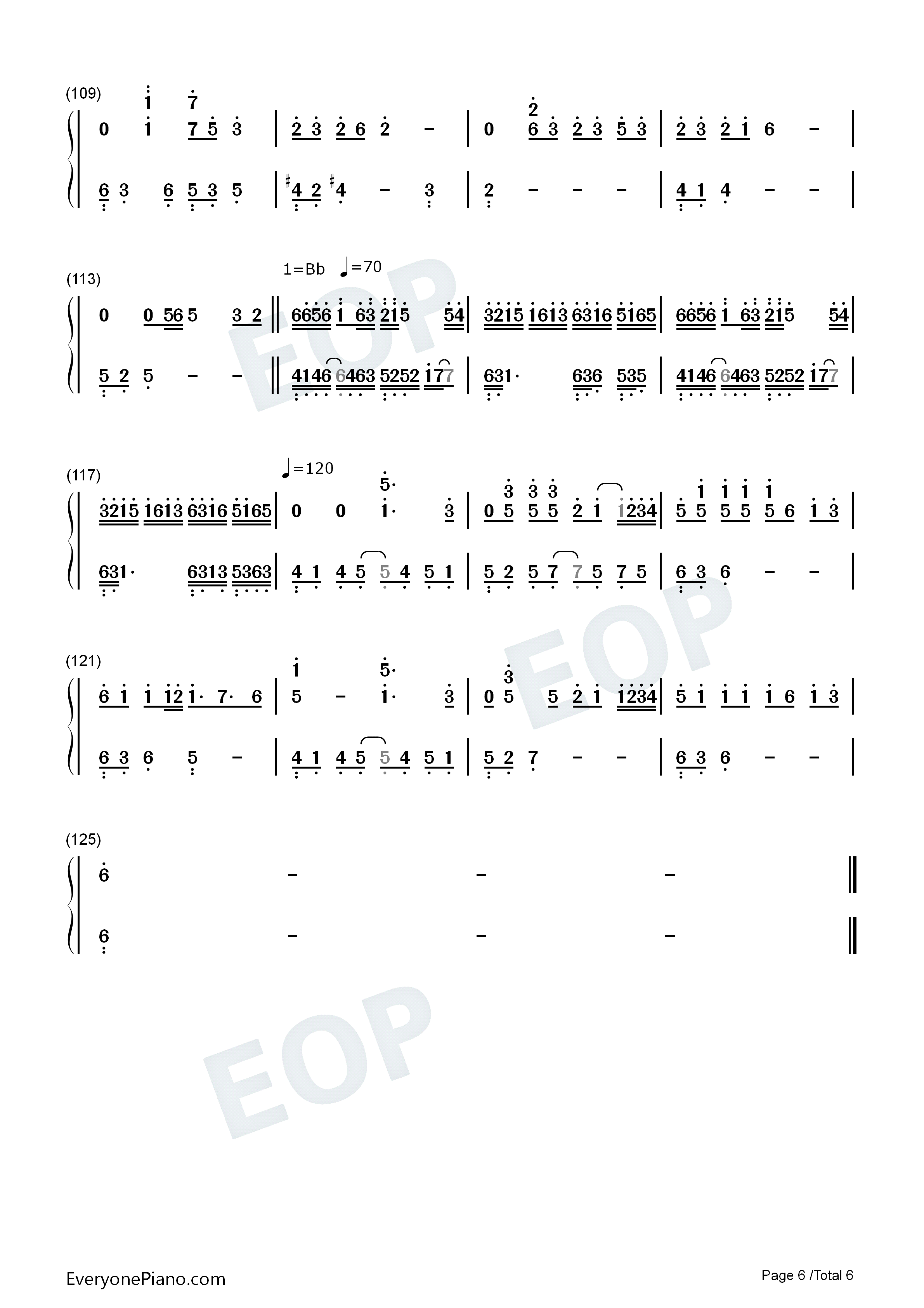 Epic_Tribute_Medley钢琴简谱_久石让演唱