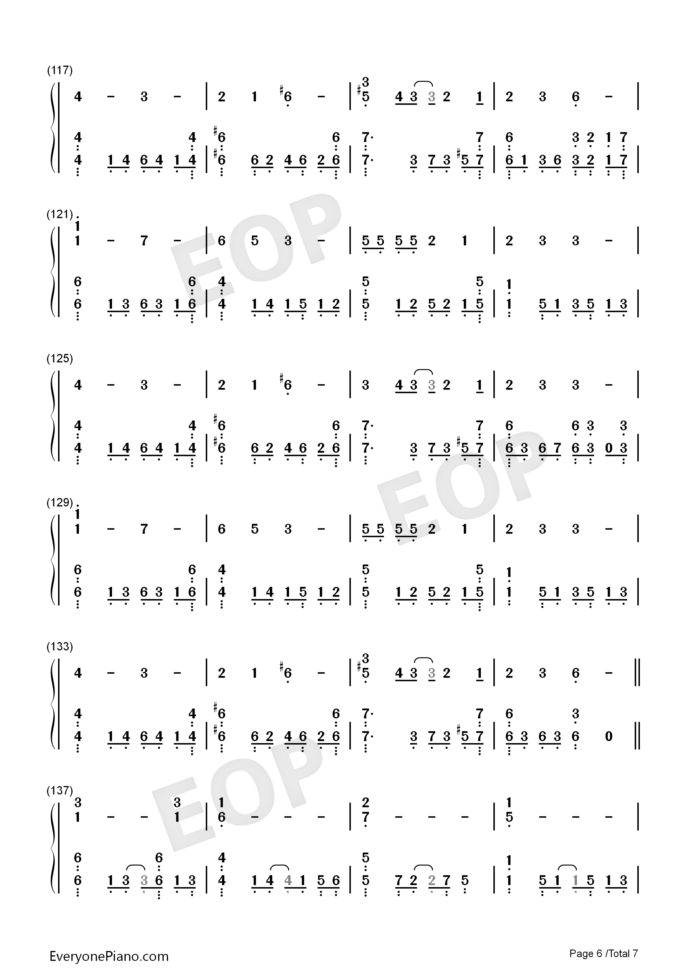 Can_You_Feel_My_World钢琴简谱_王力宏演唱