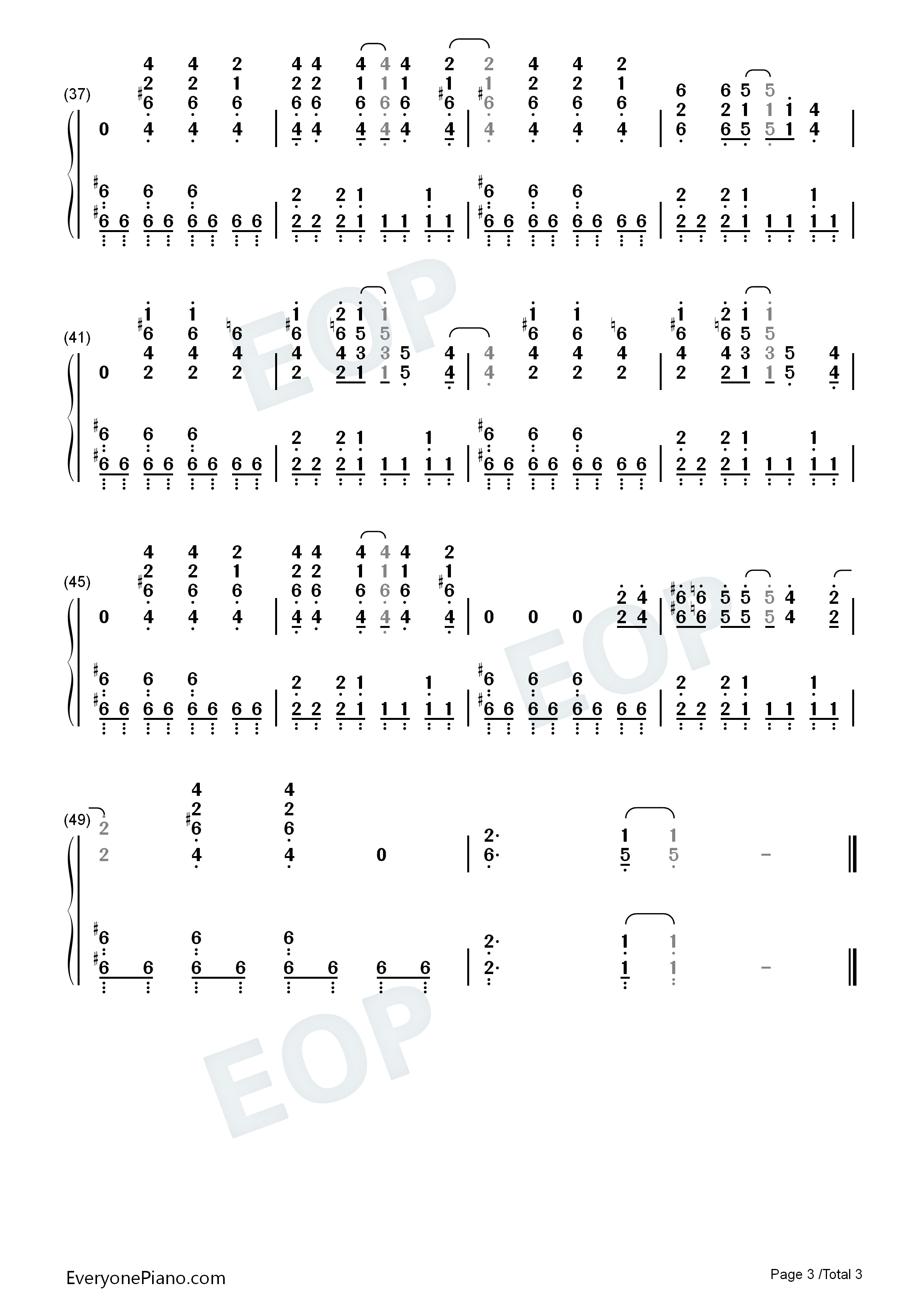 This_Kiss钢琴简谱_Carly_Rae_Jepsen演唱