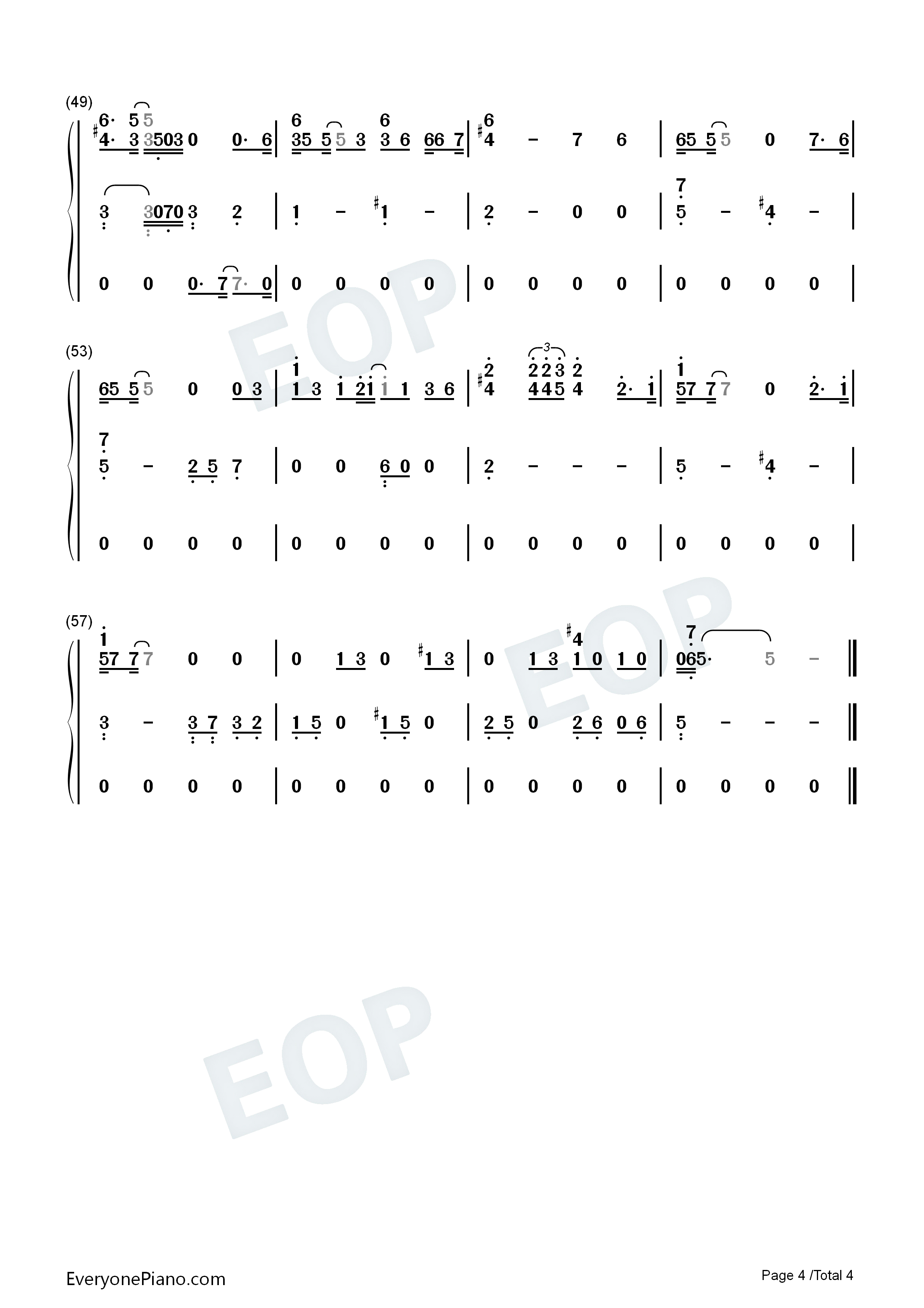 Say_Anything钢琴简谱_X_JAPAN演唱