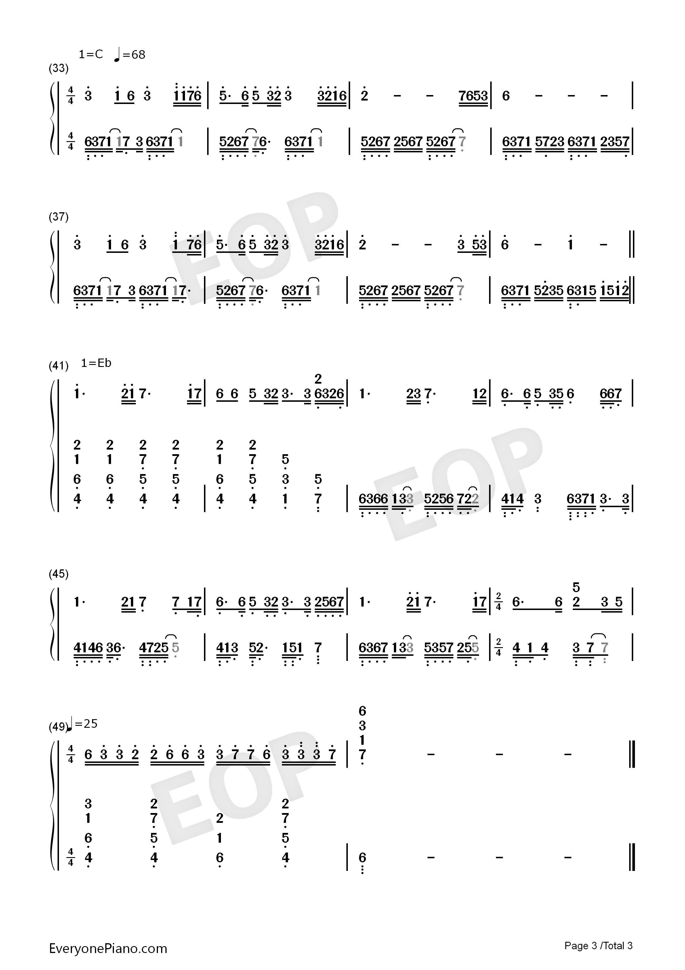 秋月梧桐钢琴简谱_屠颖演唱