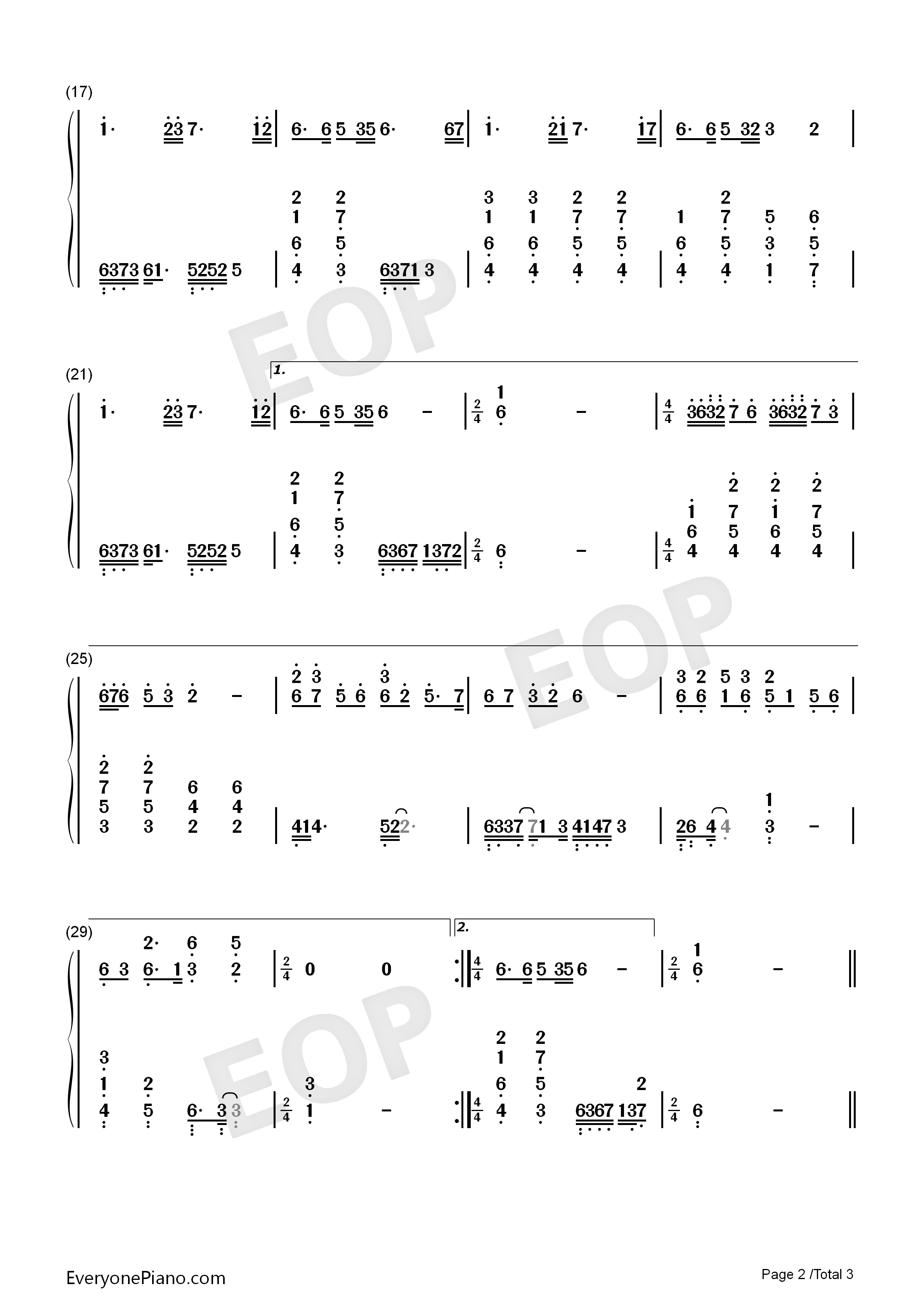 秋月梧桐钢琴简谱_屠颖演唱