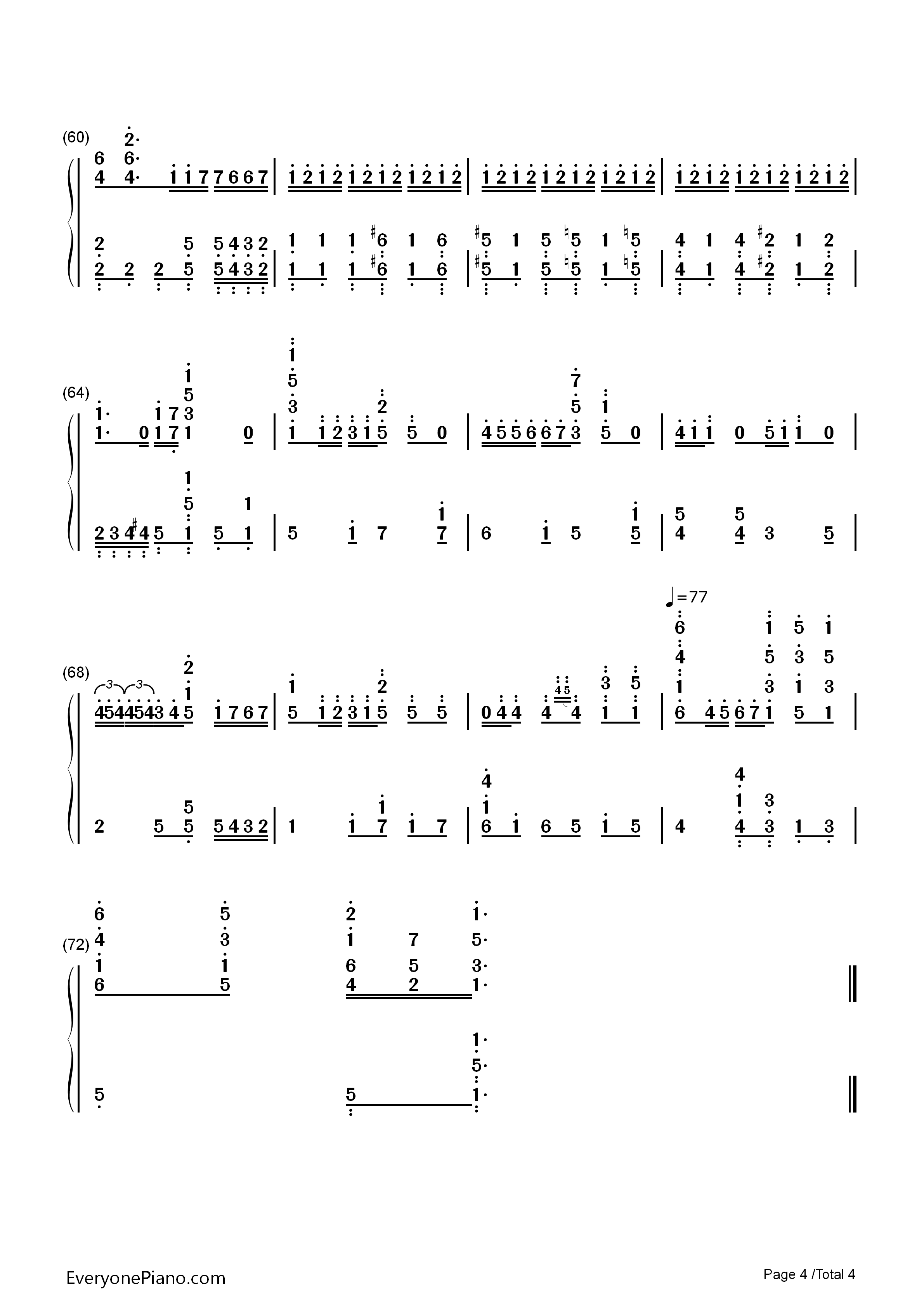 Homecoming钢琴简谱_Jon_Schmidt演唱