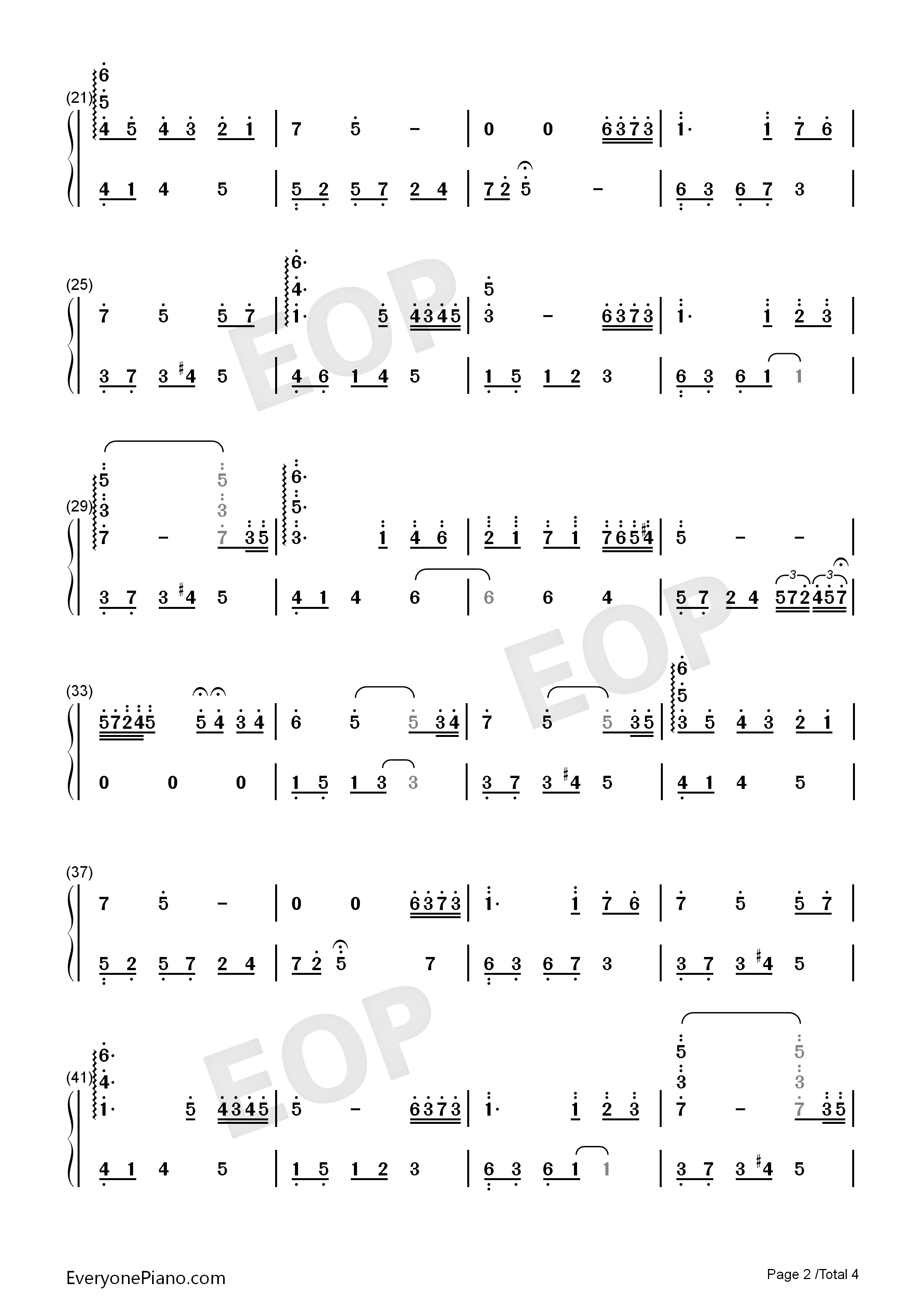 复苏钢琴简谱_The_Daydream__白日梦演唱