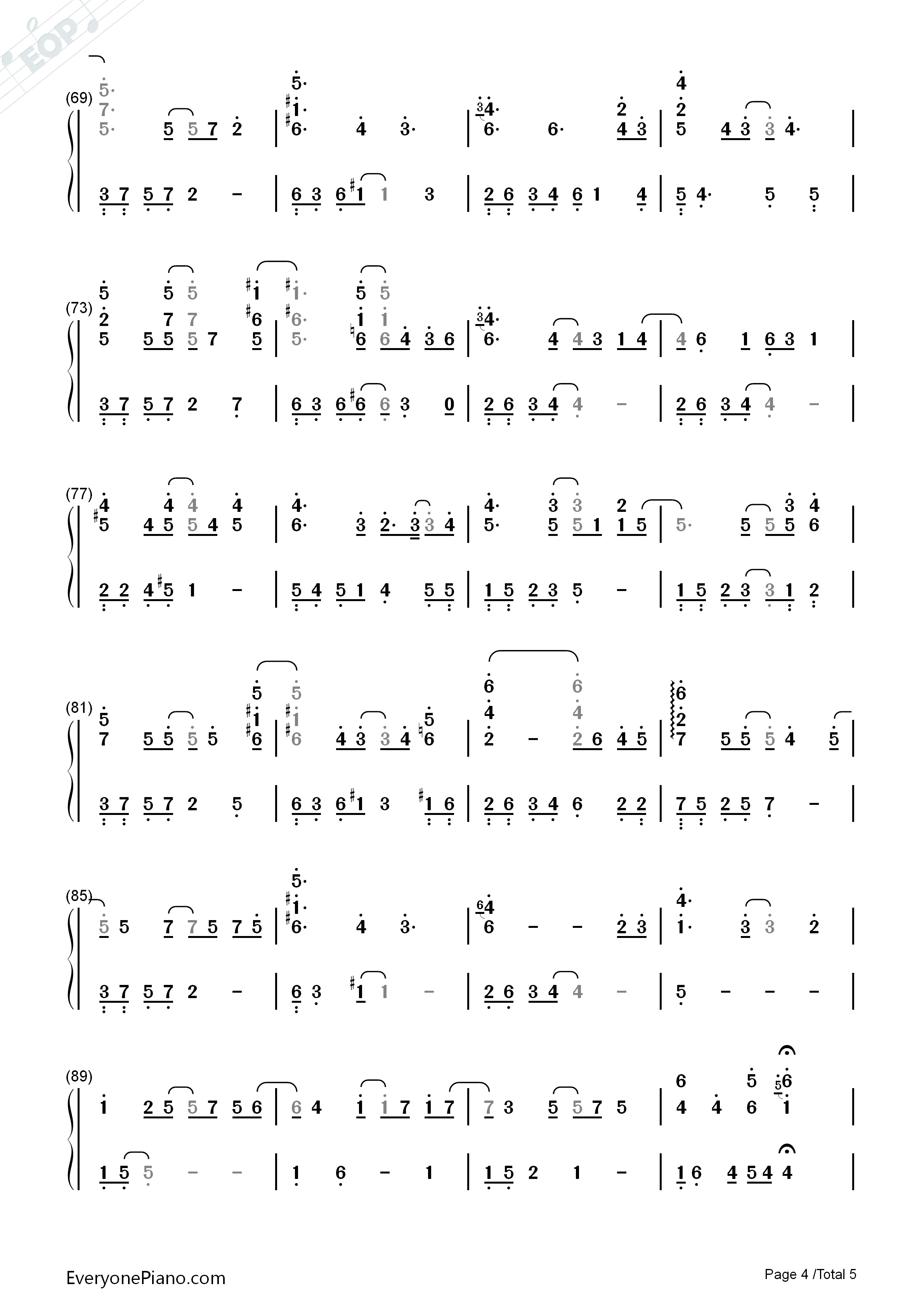 Dreams钢琴简谱_李闰珉（Yiruma）演唱