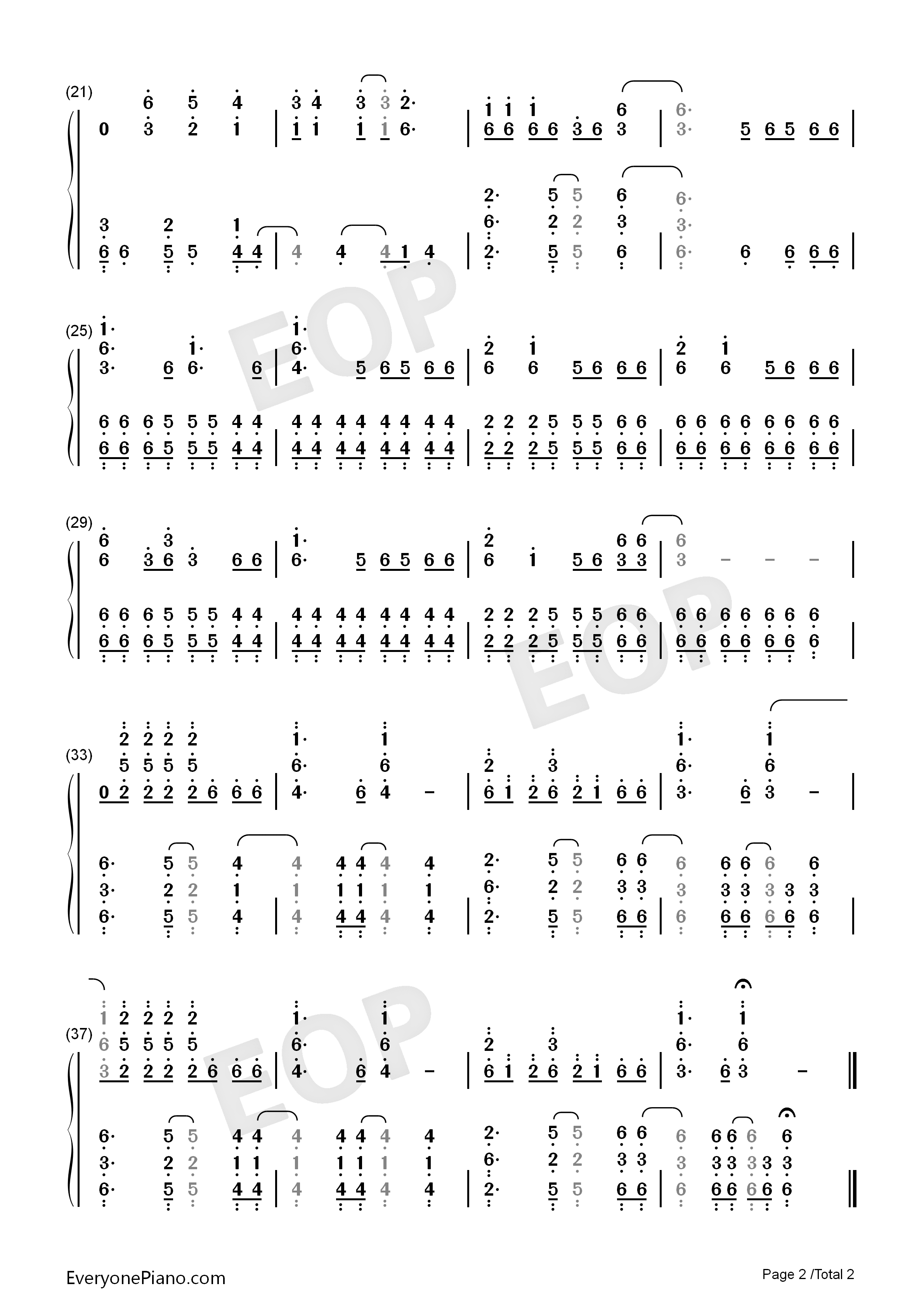 Applause（掌声）钢琴简谱_Lady_GaGa演唱