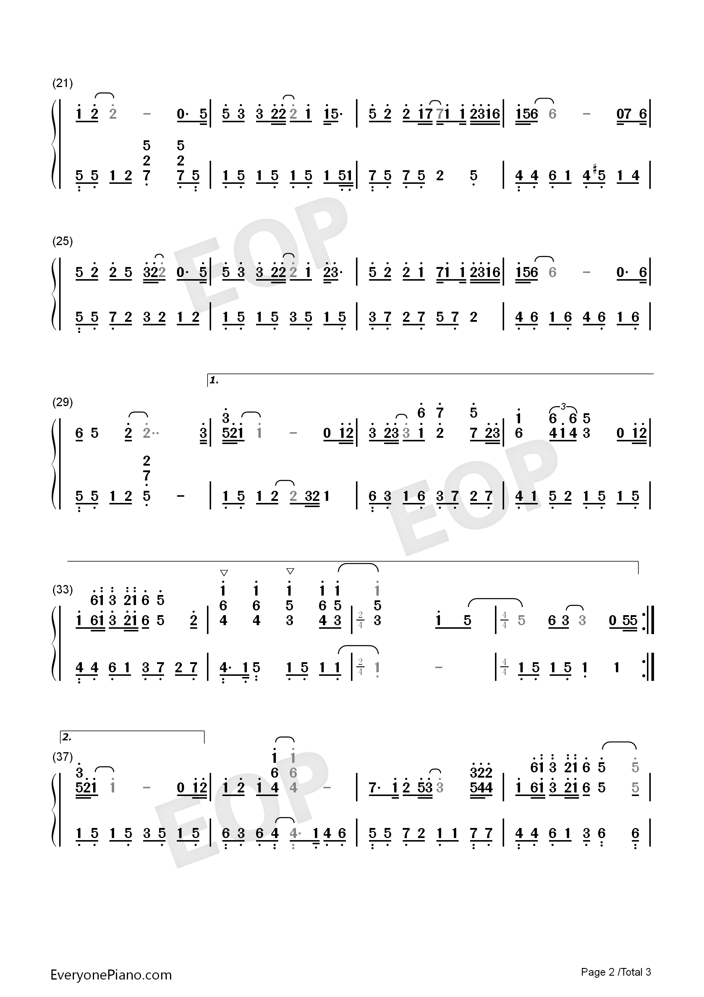 残酷月光钢琴简谱_林宥嘉演唱