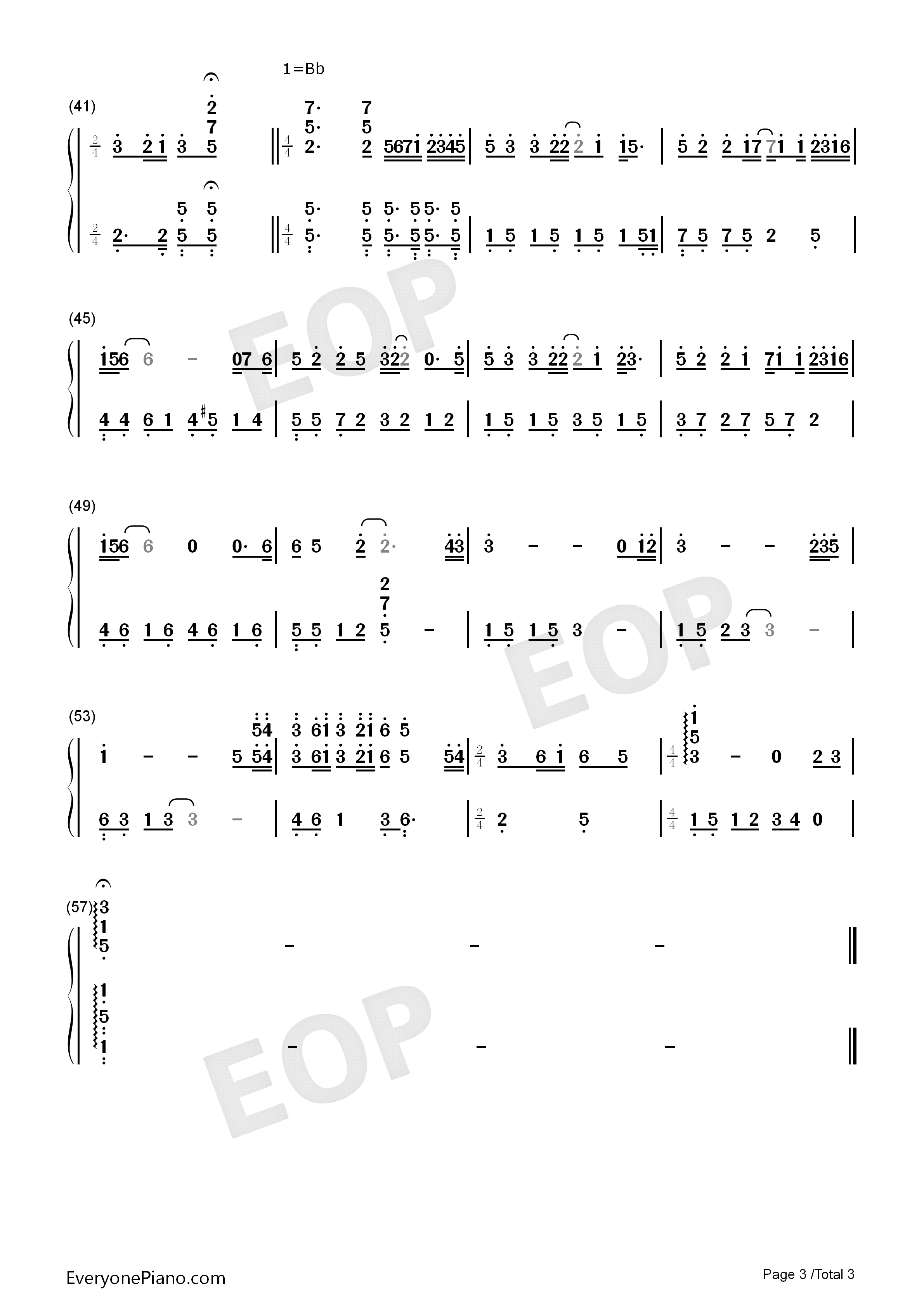 残酷月光钢琴简谱_林宥嘉演唱