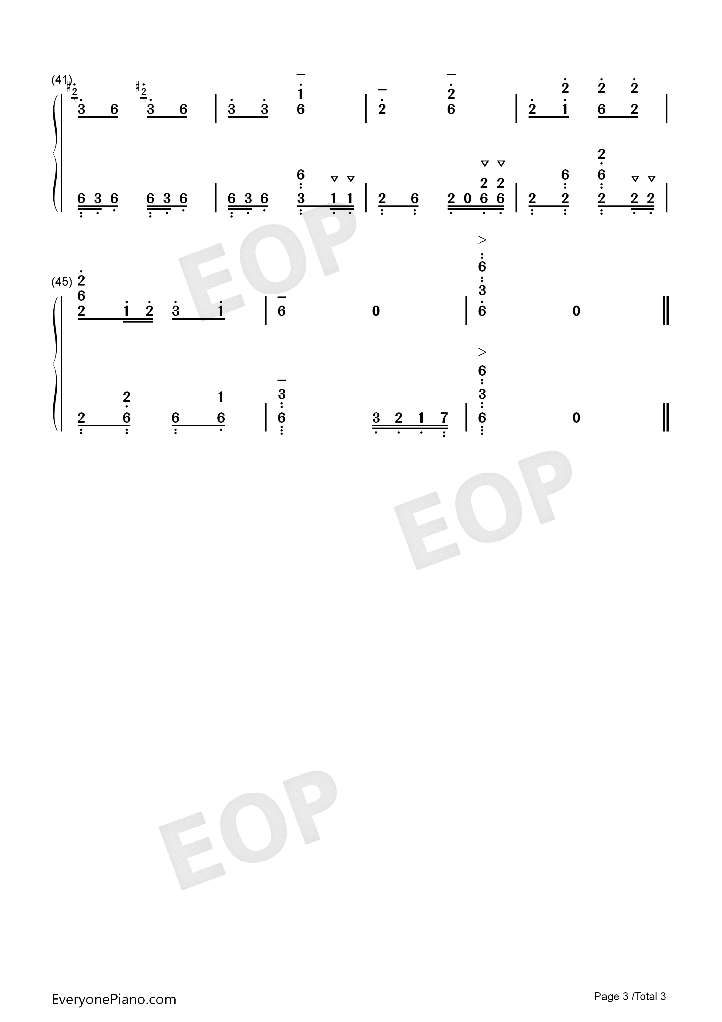 _猪八戒背媳妇_钢琴简谱_贾斌演唱