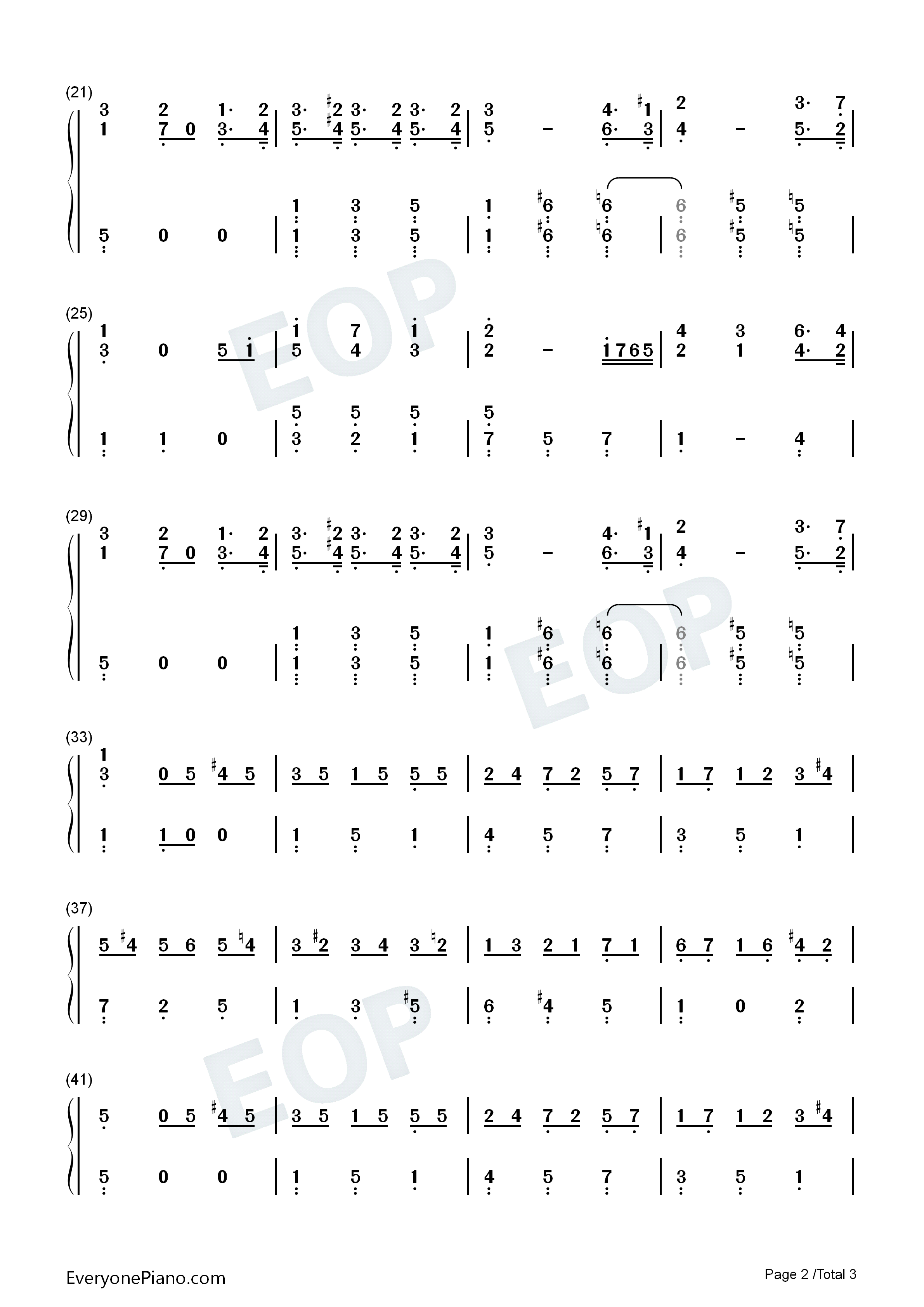 G大调小步舞曲钢琴简谱_贝多芬演唱