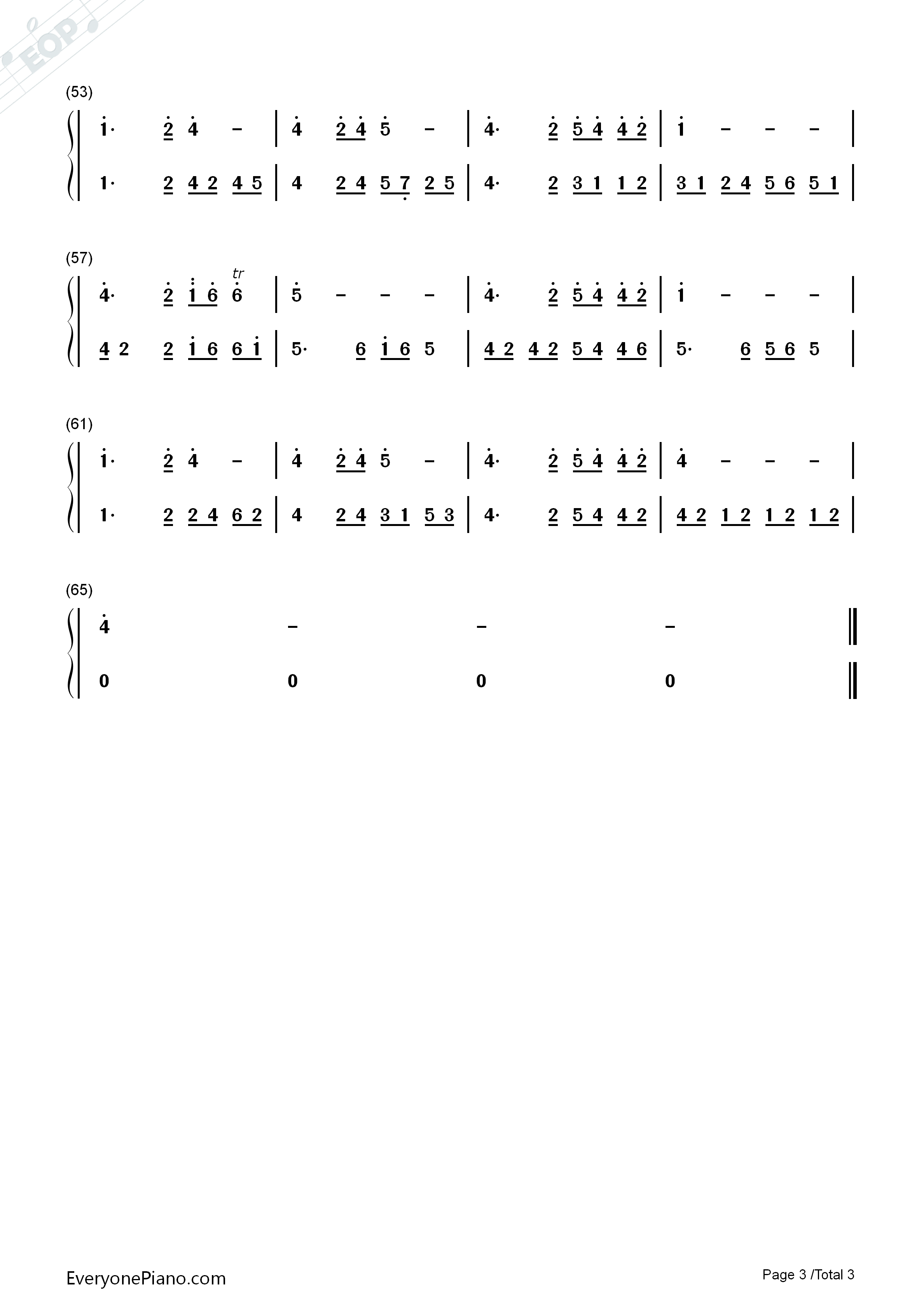 莫失莫忘钢琴简谱_麦振鸿演唱