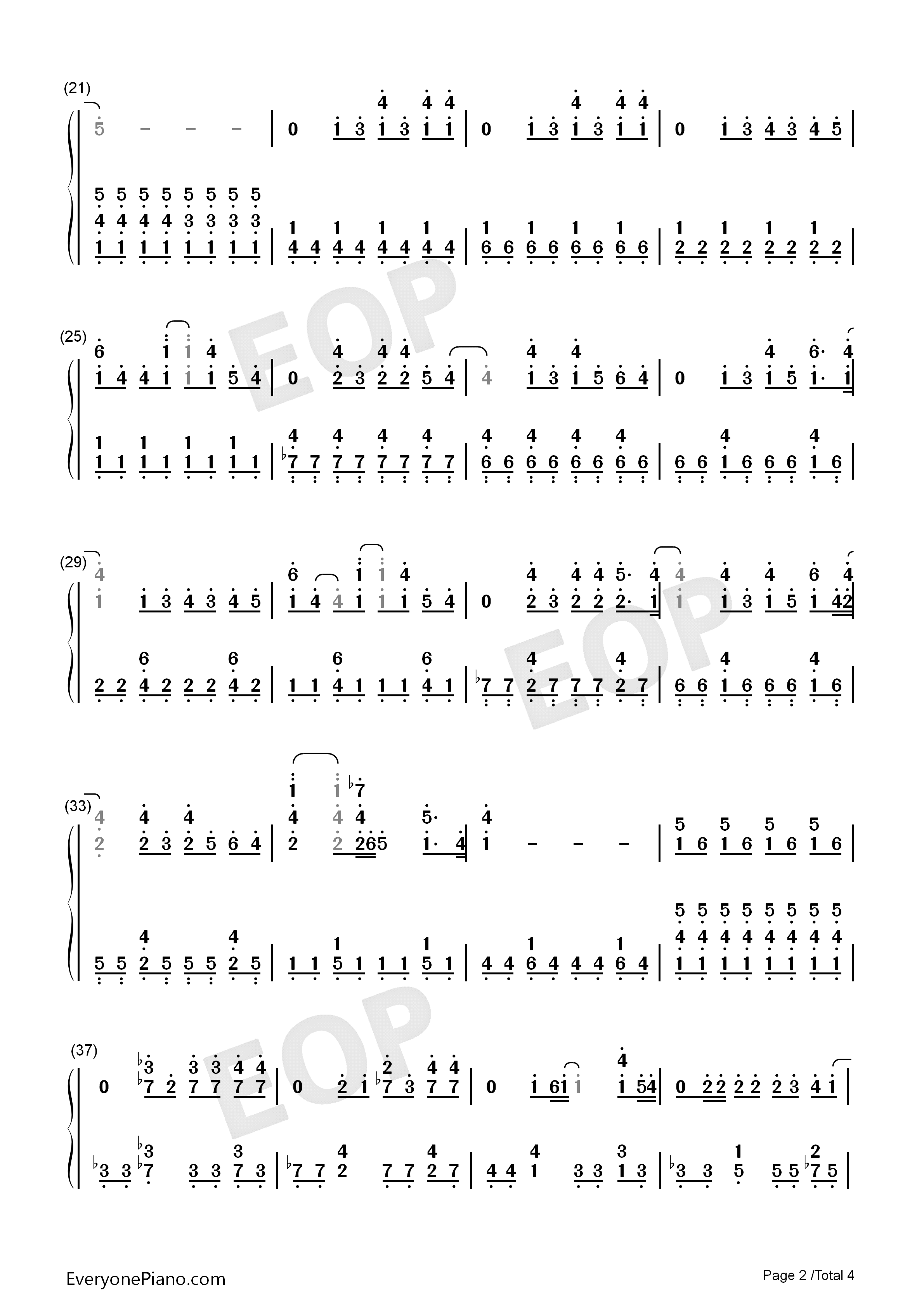 掉了钢琴简谱_张惠妹演唱