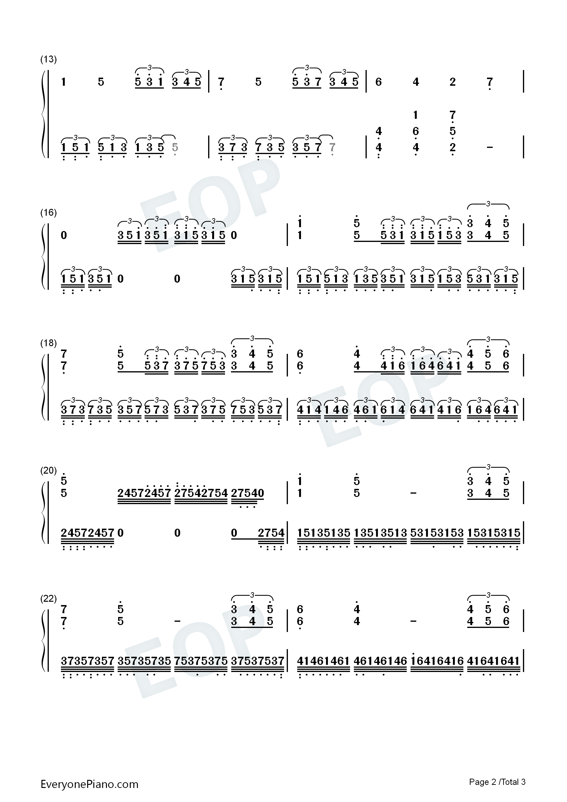 寂寞先生钢琴简谱_曹格演唱